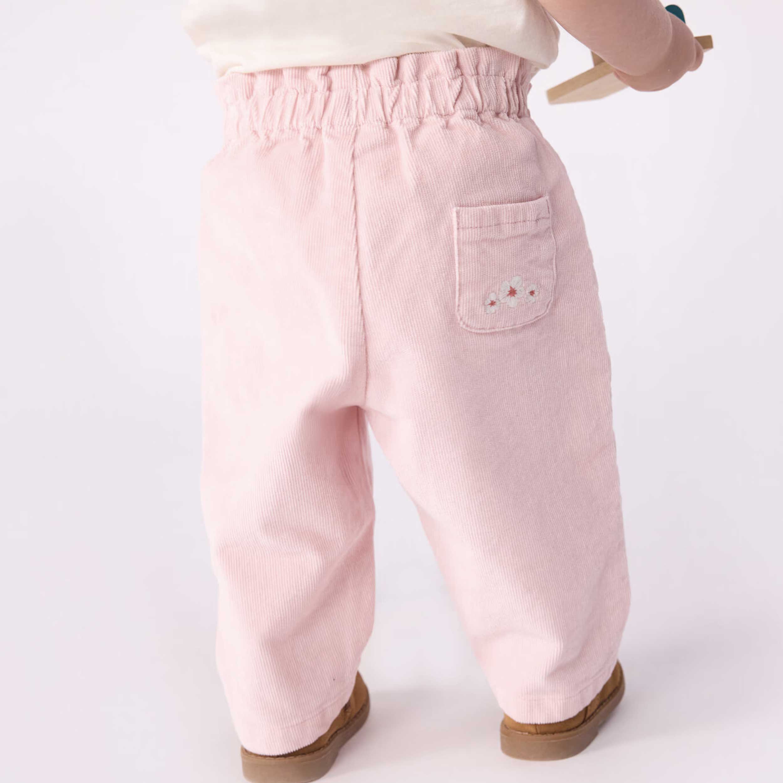Pantaloni In Velluto Rosa Firmati PETIT BATEAU - annameglio.com abbigliamento moda