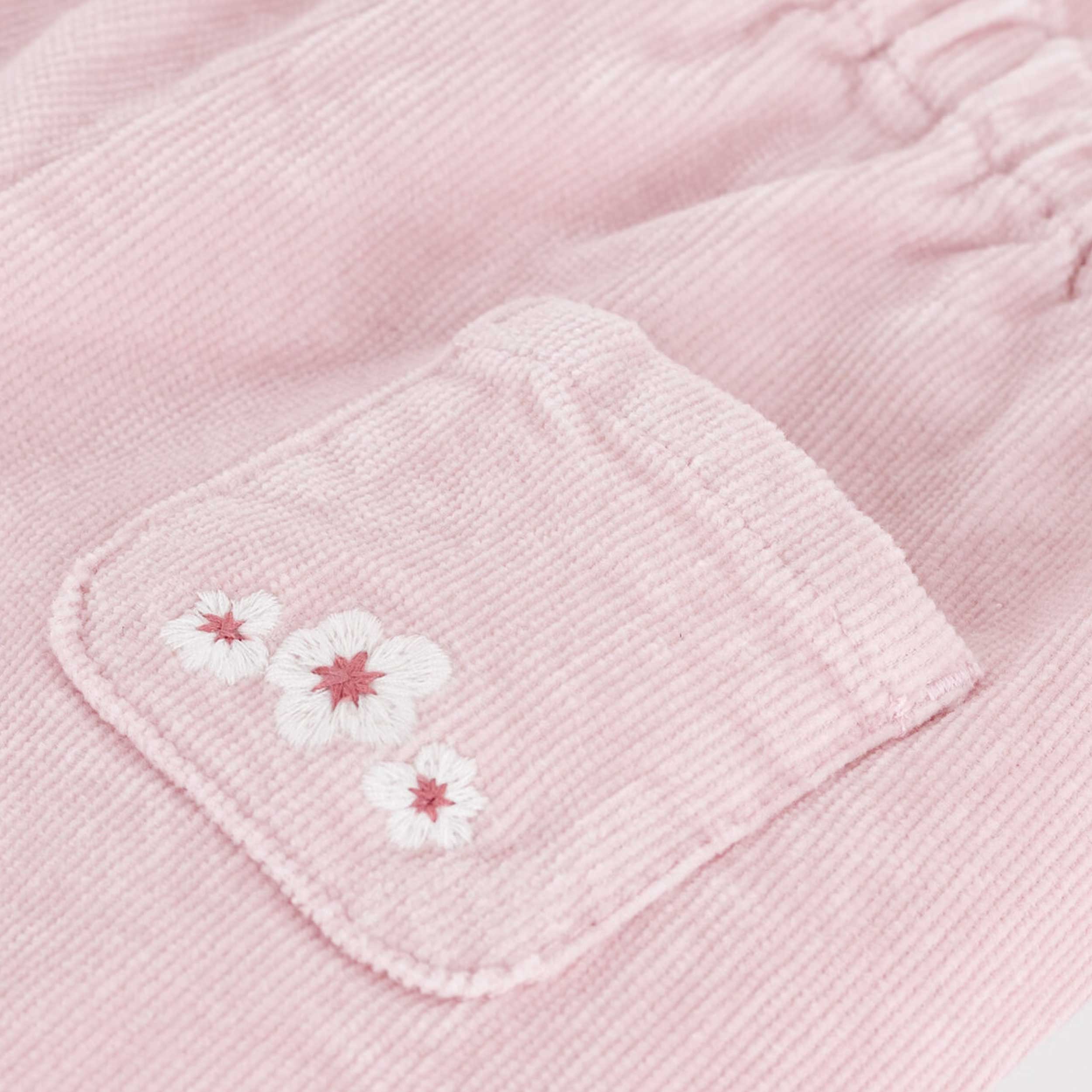 Pantaloni In Velluto Rosa Firmati PETIT BATEAU - annameglio.com abbigliamento moda