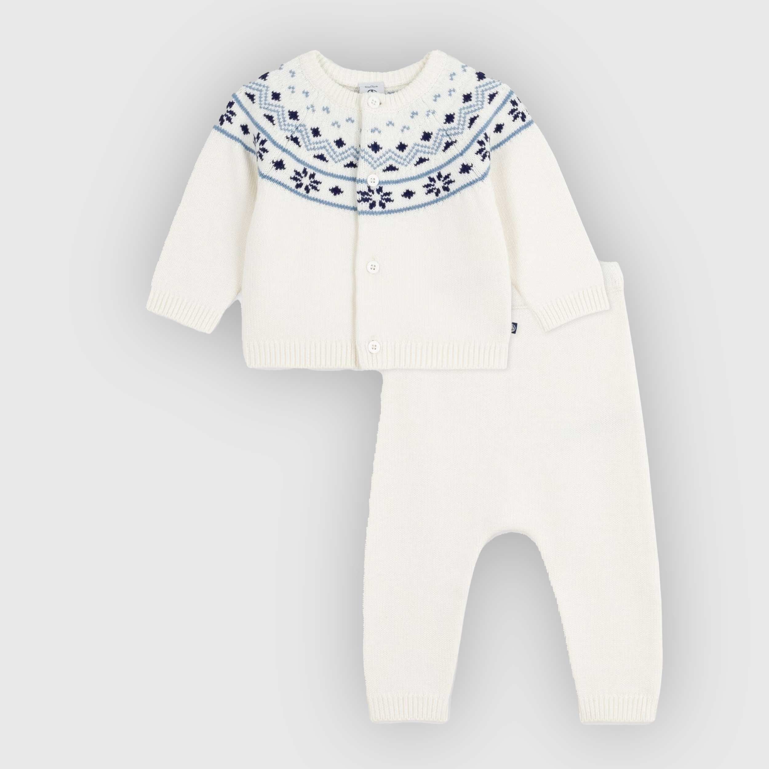 Completo Due Pezzi In Maglia Firmato PETIT BATEAU - annameglio.com abbigliamento moda