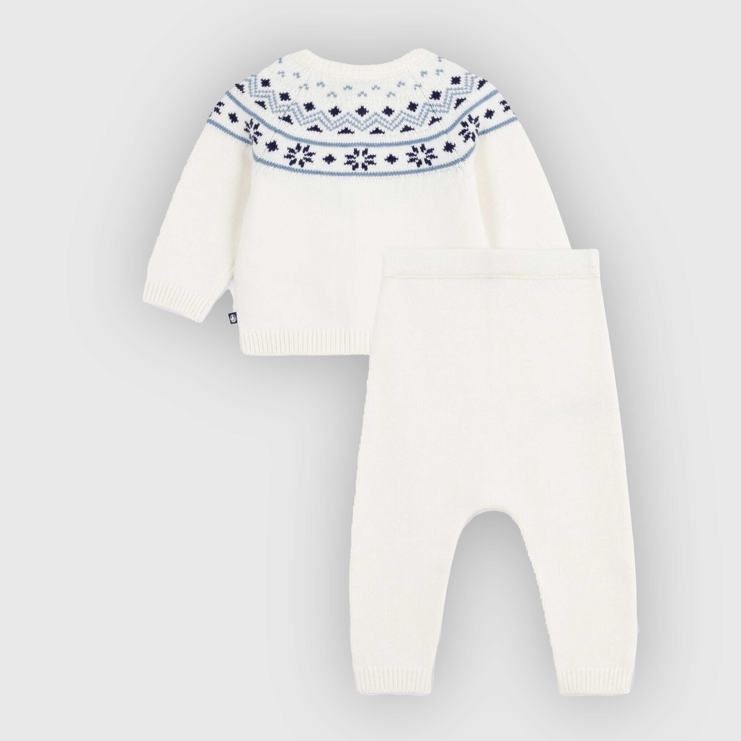 Completo Due Pezzi In Maglia Firmato PETIT BATEAU - annameglio.com abbigliamento moda