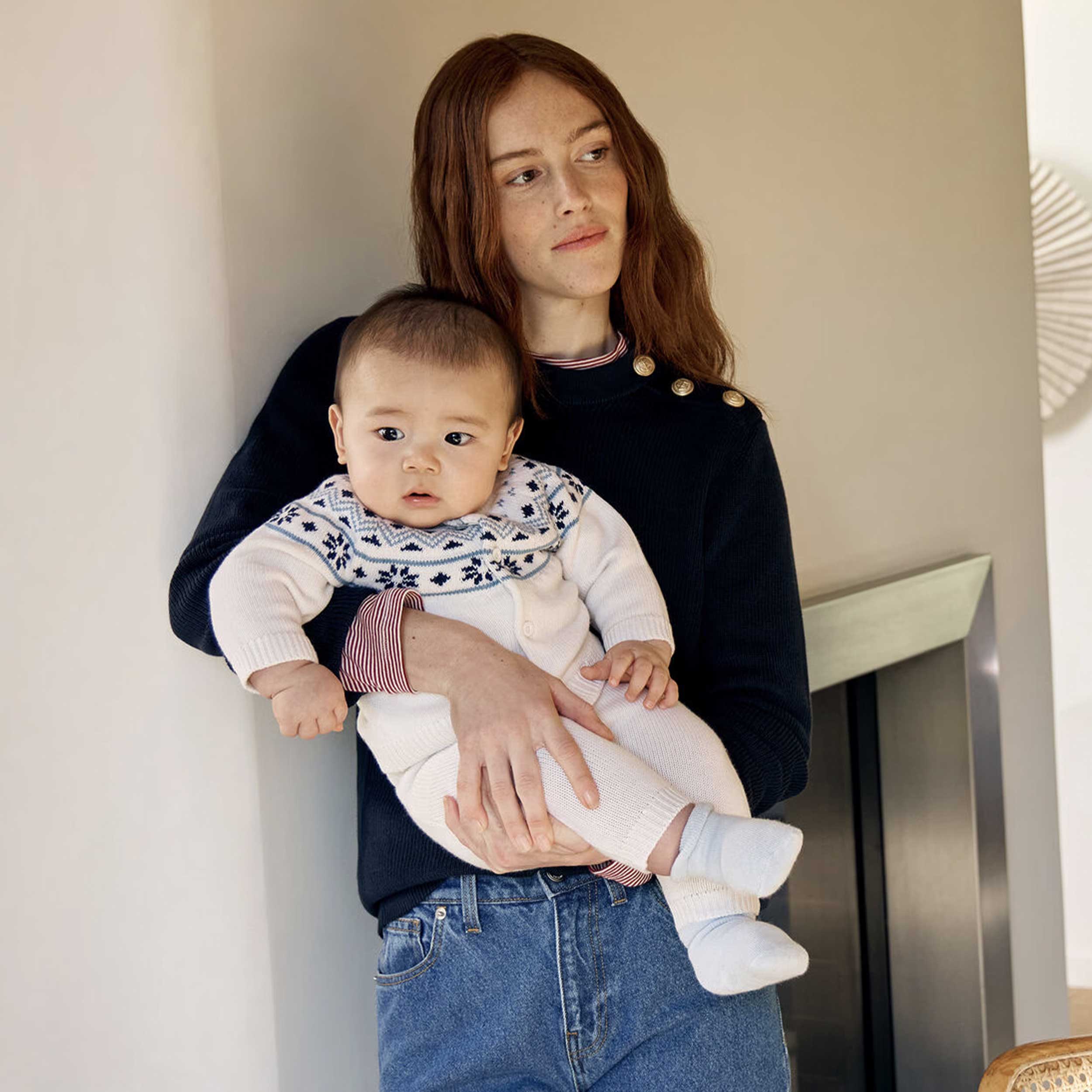 Completo Due Pezzi In Maglia Firmato PETIT BATEAU - annameglio.com abbigliamento moda