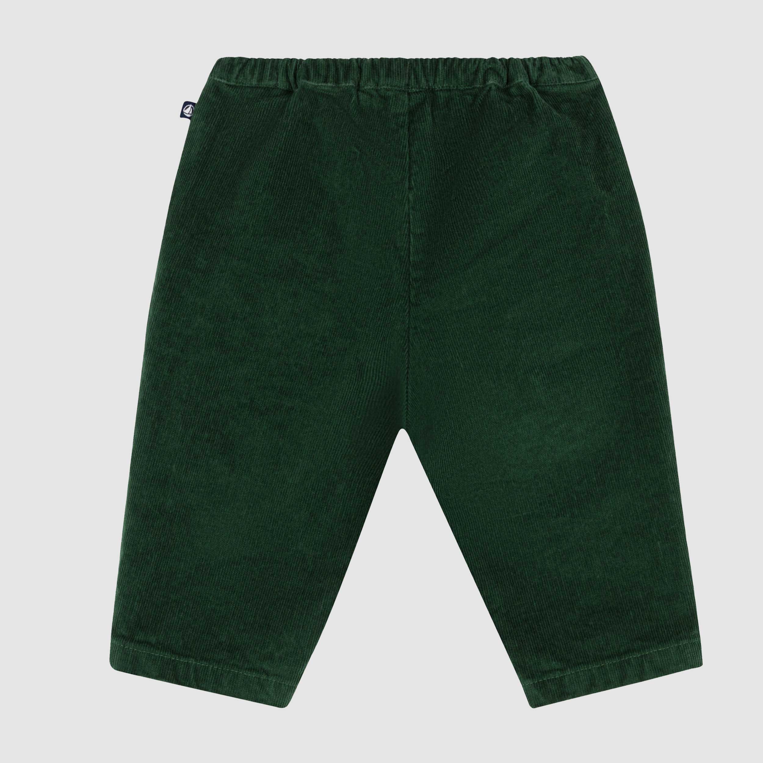 Pantalone Verde In Velluto Firmato PETIT BATEAU - annameglio.com abbigliamento moda