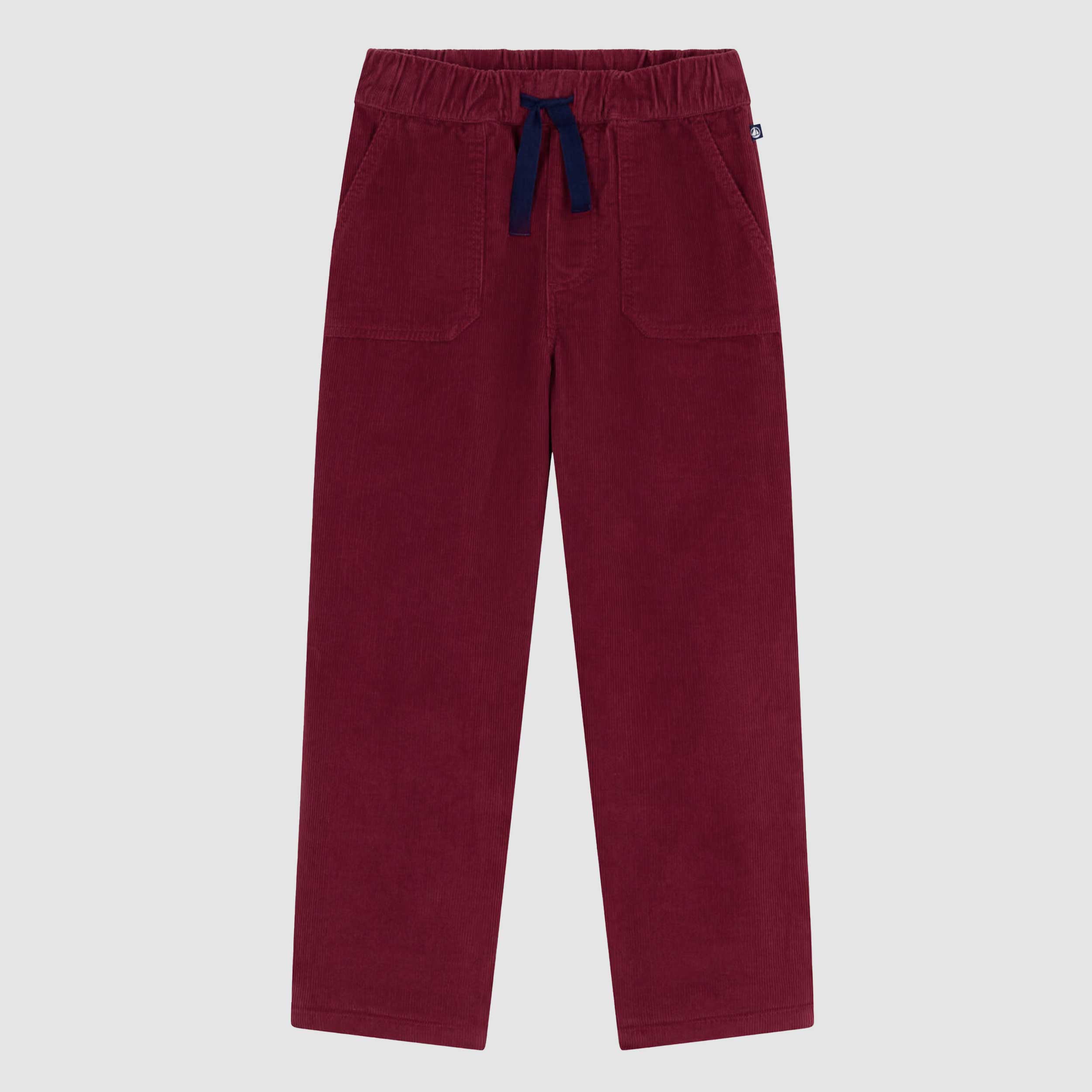 Pantalone Bordeaux In Velluto Firmato PETIT BATEAU - annameglio.com abbigliamento moda