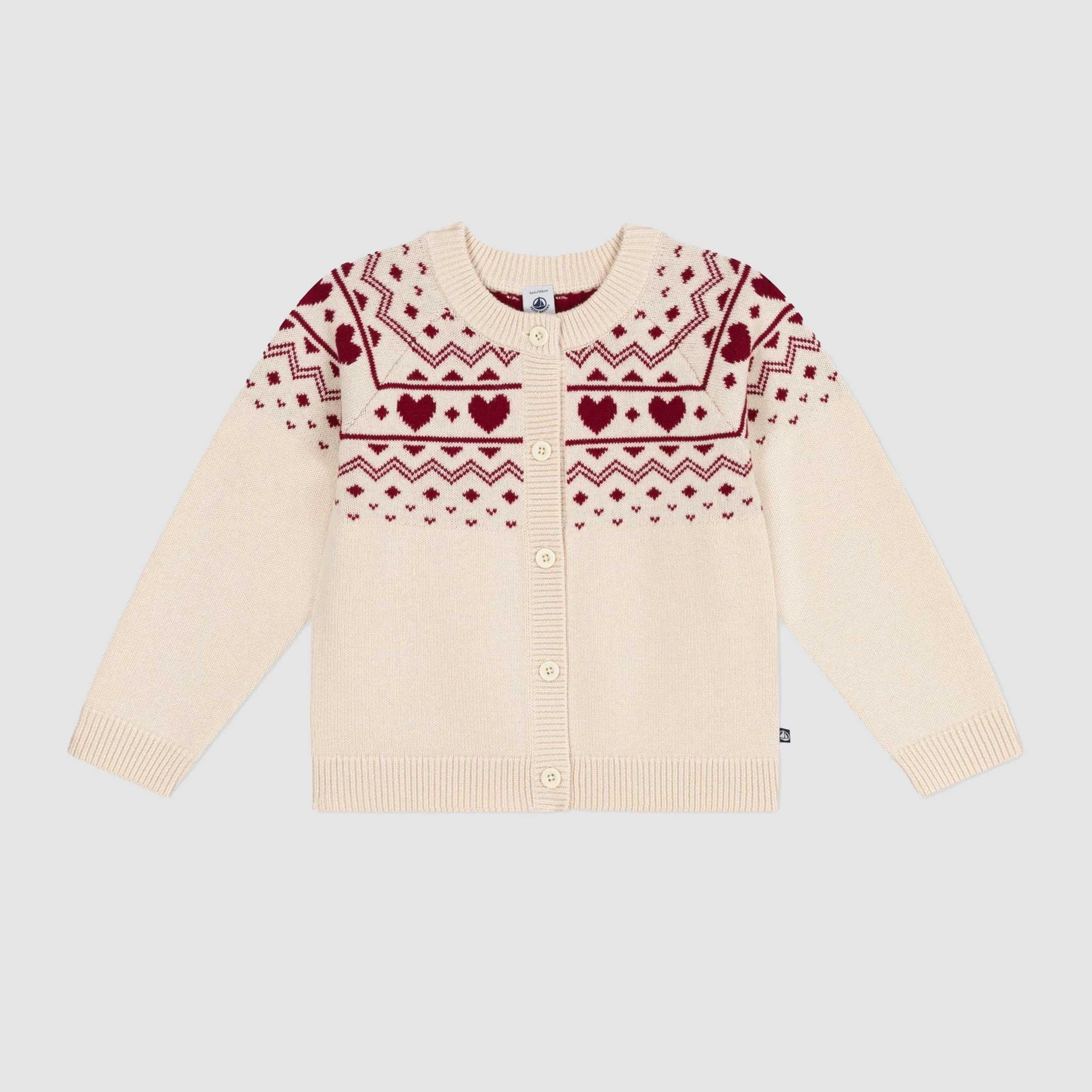 Cardigan Jacquard Firmato PETIT BATEAU - annameglio.com abbigliamento moda