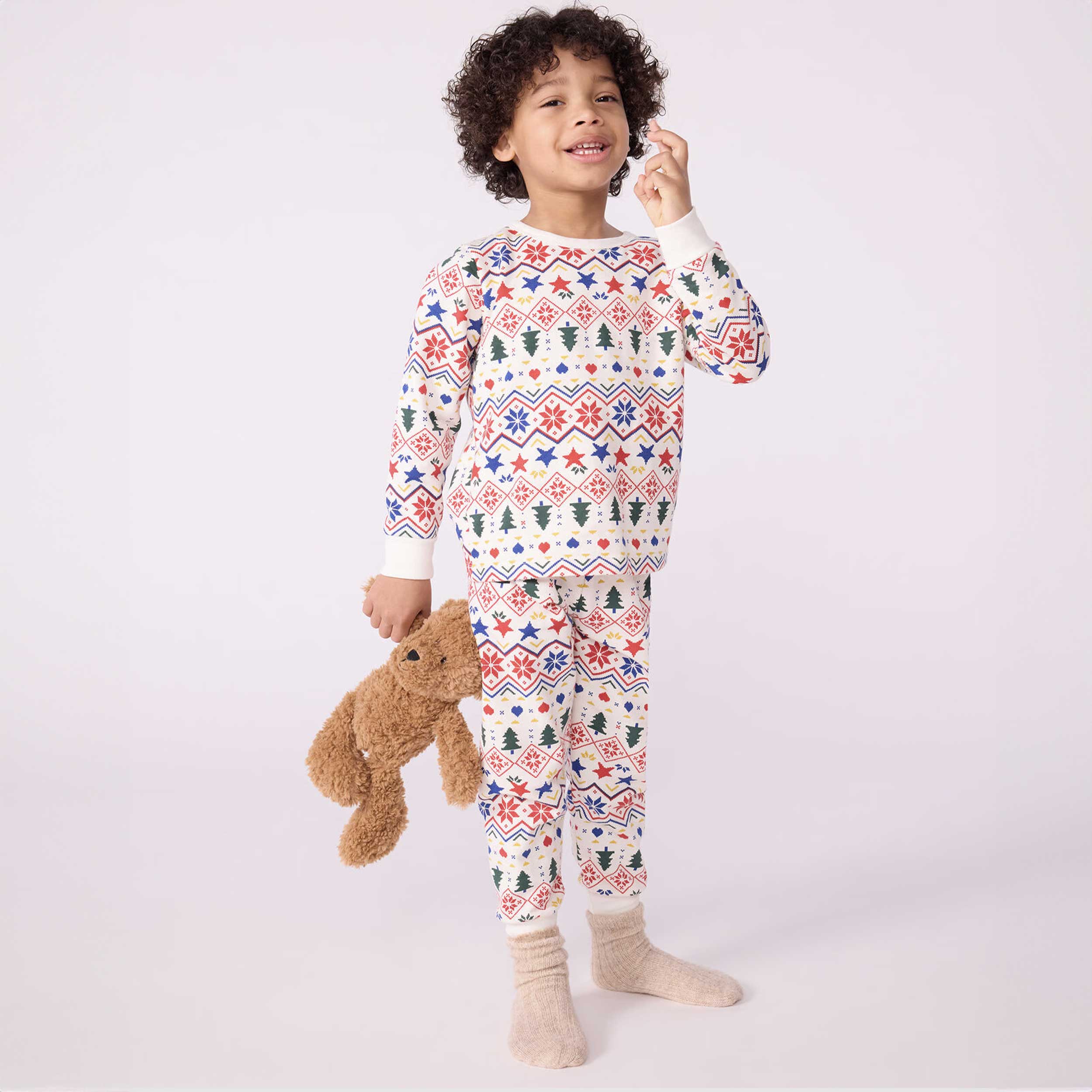 Pigiama Felpato Natalizio Firmata PETIT BATEAU - annameglio.com abbigliamento moda