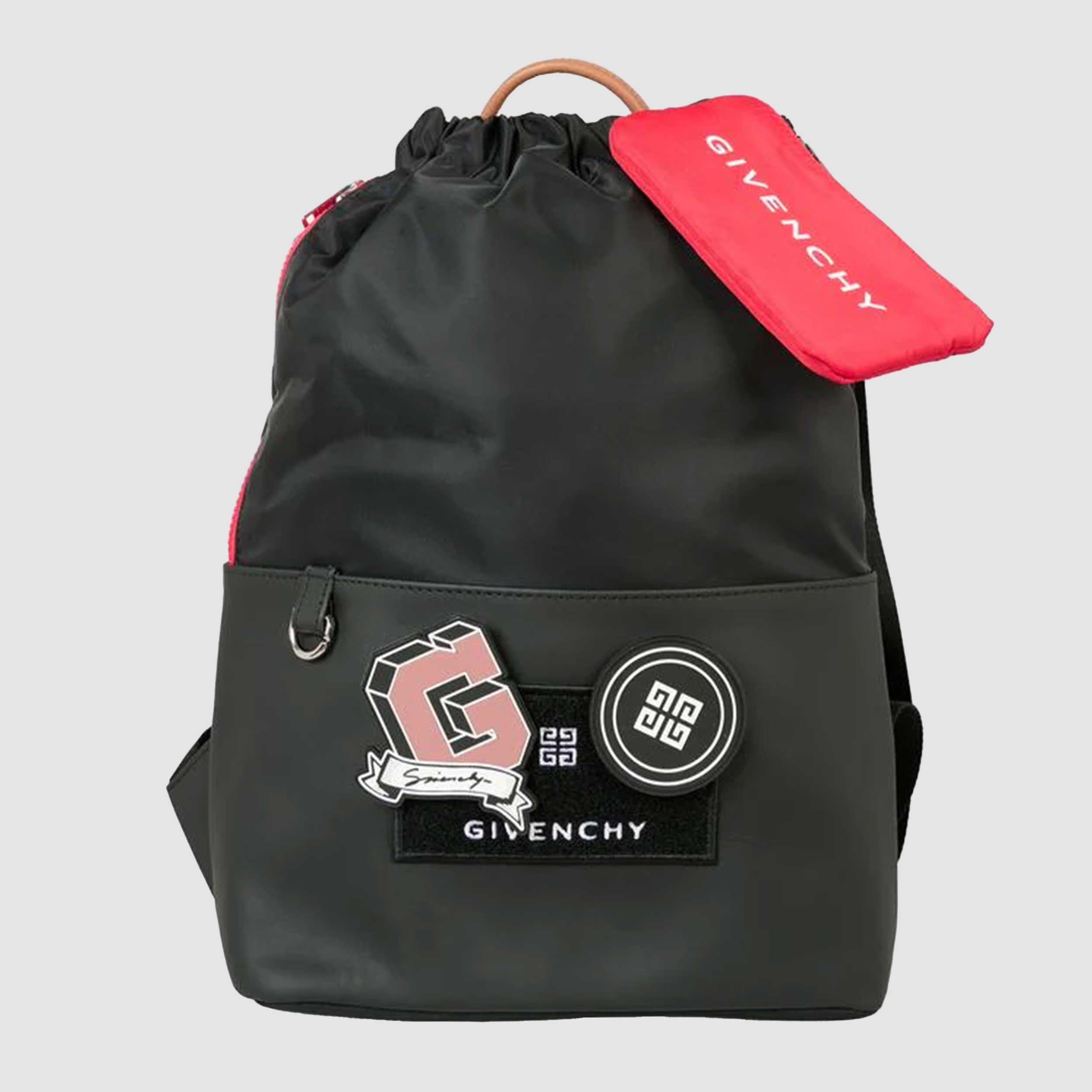 Zaino Nero Con Patches Firmato GIVENCHY - annameglio.com abbigliamento moda