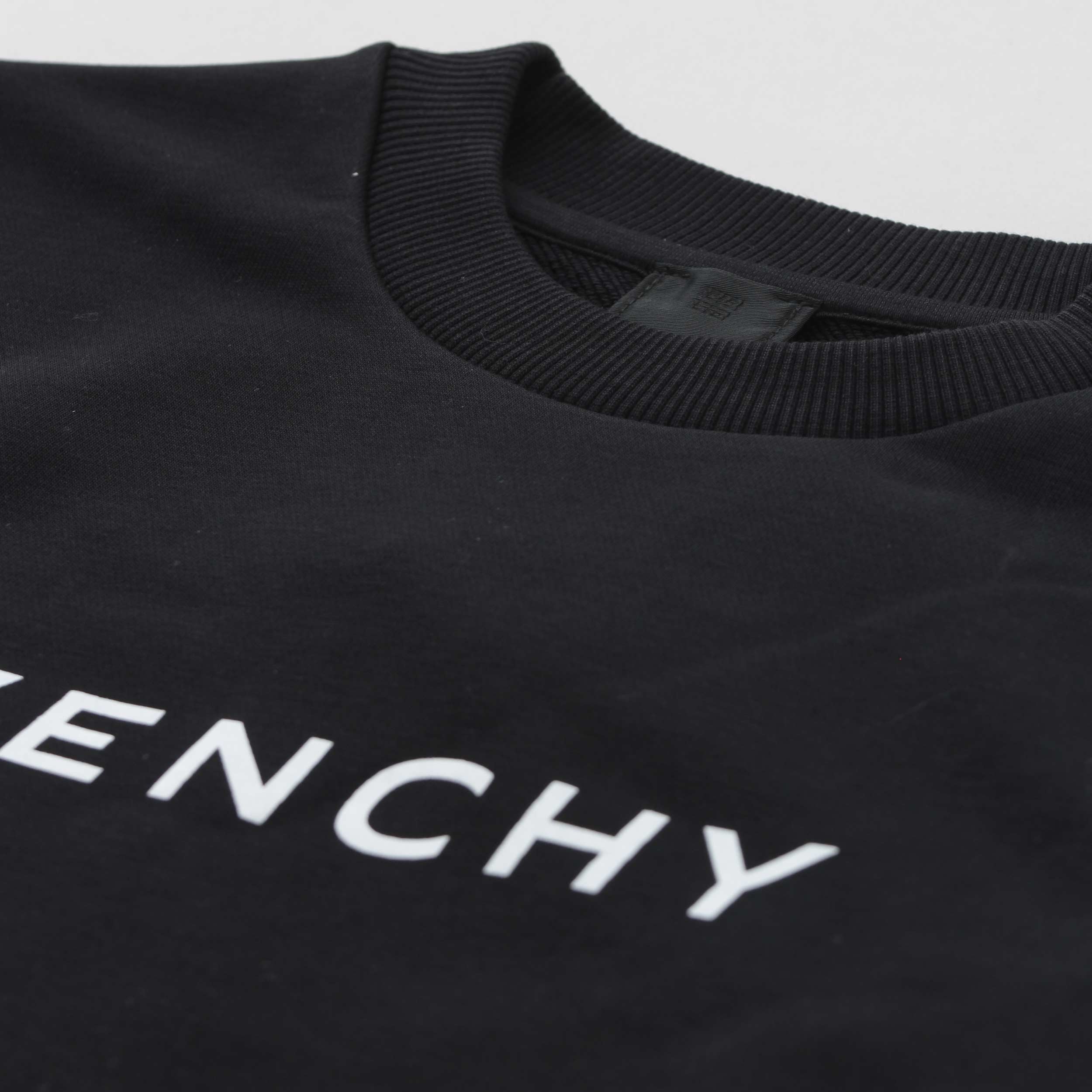 Felpa Nera Girocollo Firmata GIVENCHY - annameglio.com abbigliamento moda