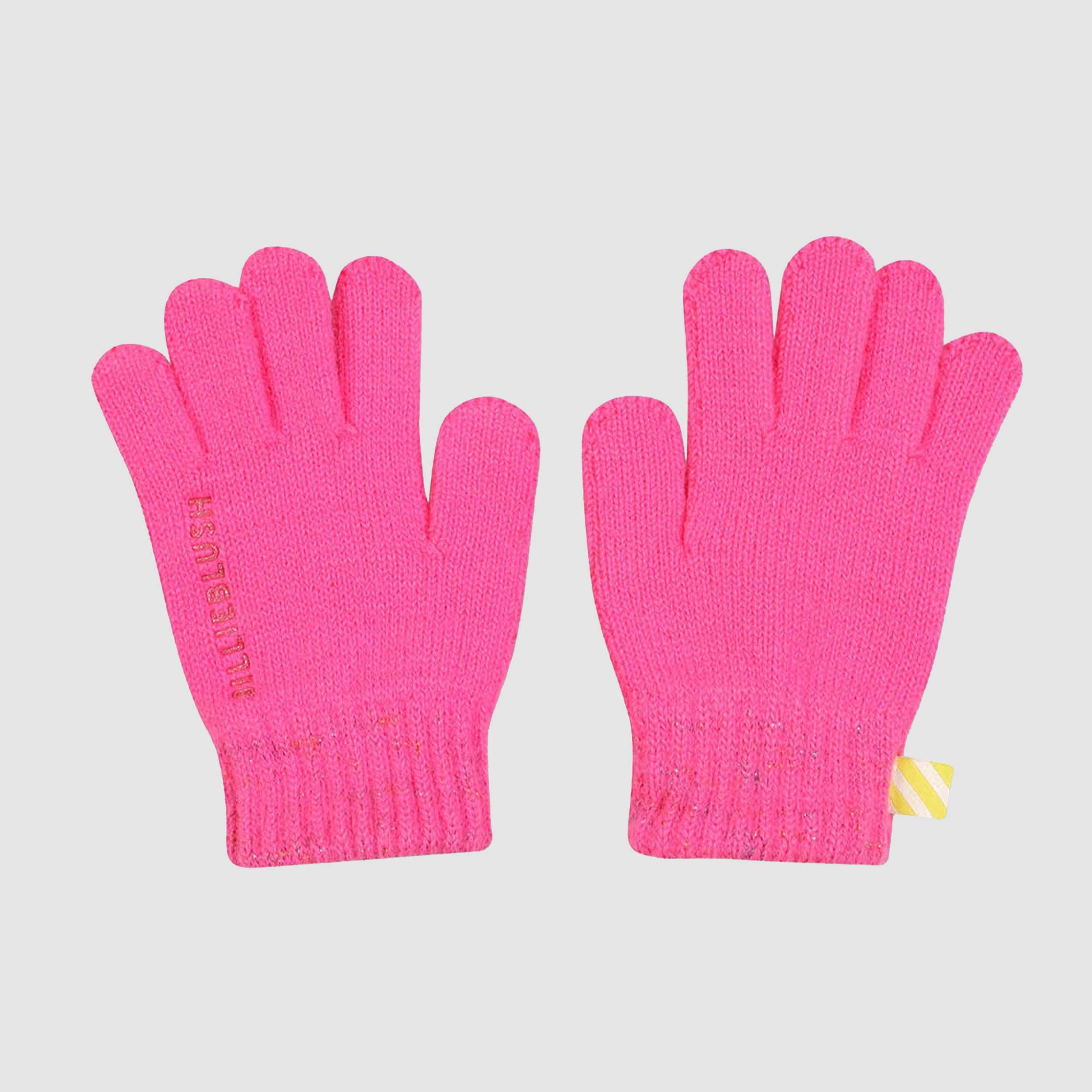 Guanti Rosa Monocromo Firmati BILLIEBLUSH - annameglio.com abbigliamento moda