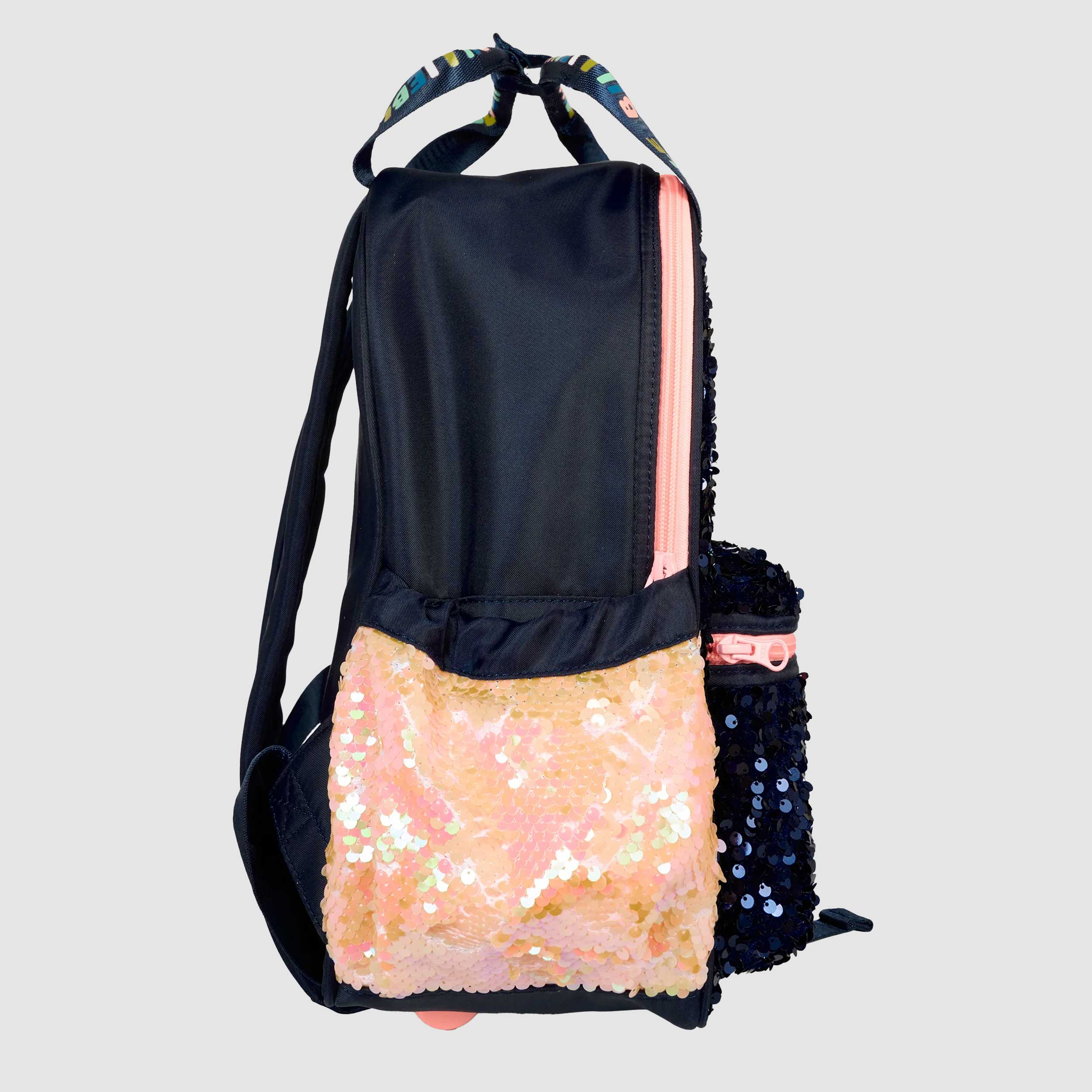 Zaino Blu Con Paillettes Firmato BILLIEBLUSH - annameglio.com abbigliamento moda