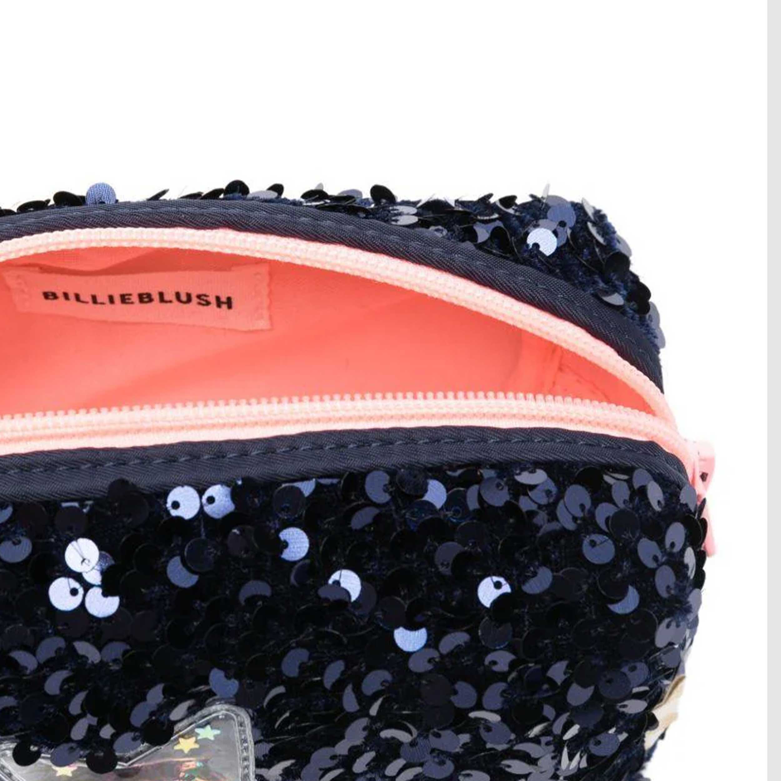 Pochette Blu Con Paillettes Firmata BILLIEBLUSH - annameglio.com abbigliamento moda