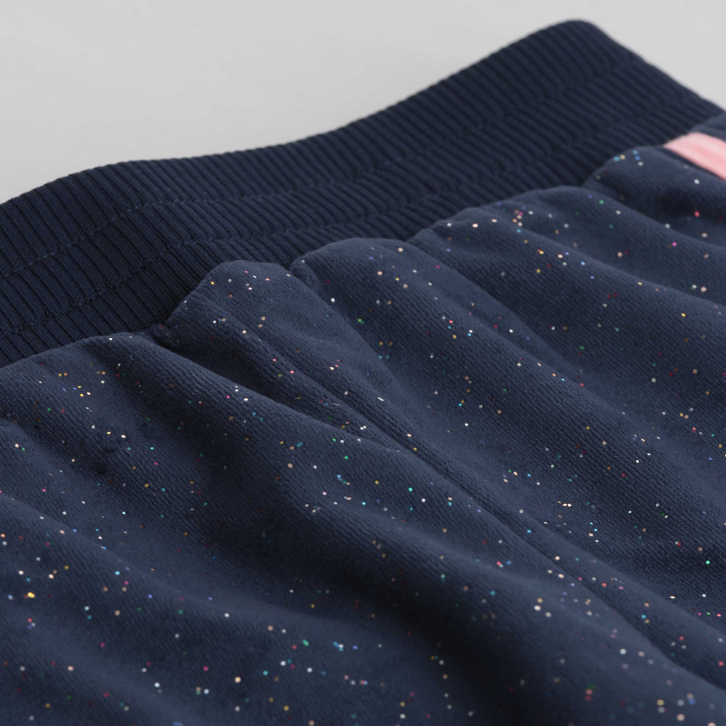 Pantaloni Jogging Blu Firmati BILLIEBLUSH - annameglio.com abbigliamento moda