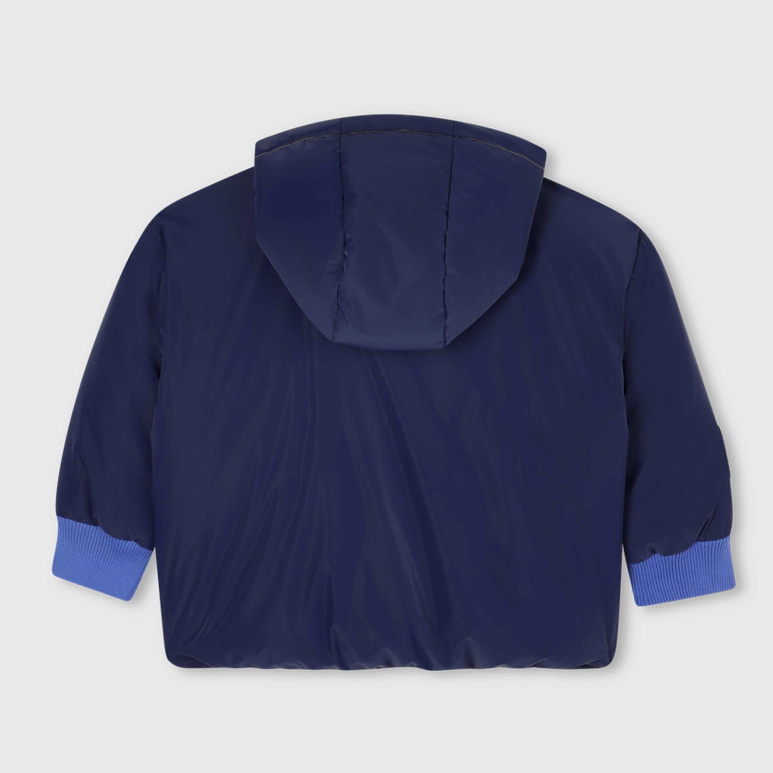 Giacca Con Cappuccio Blu Firmata BILLIEBLUSH - annameglio.com abbigliamento moda