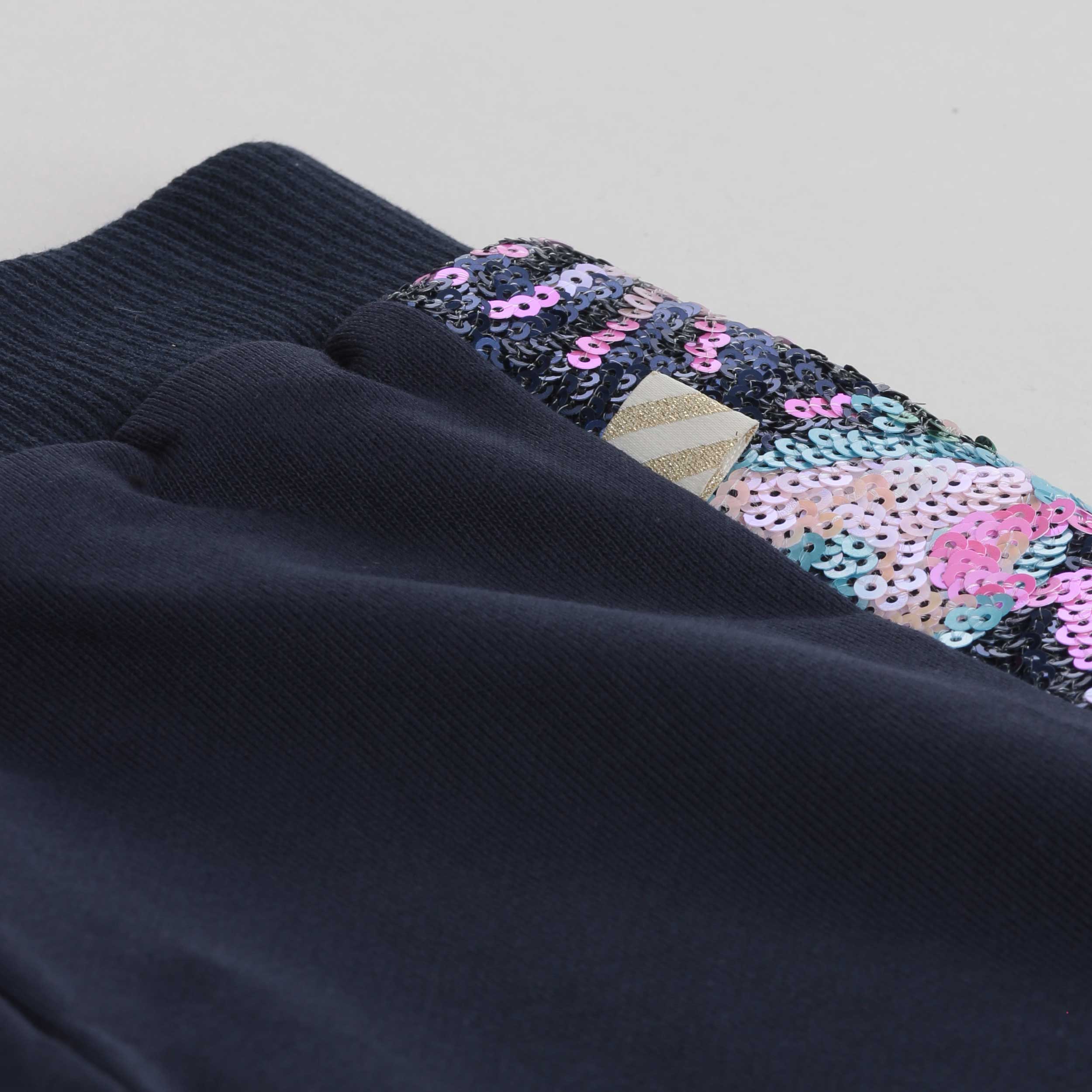 Pantaloni Blu Con Paillettes Firmati BILLIEBLUSH - annameglio.com abbigliamento moda