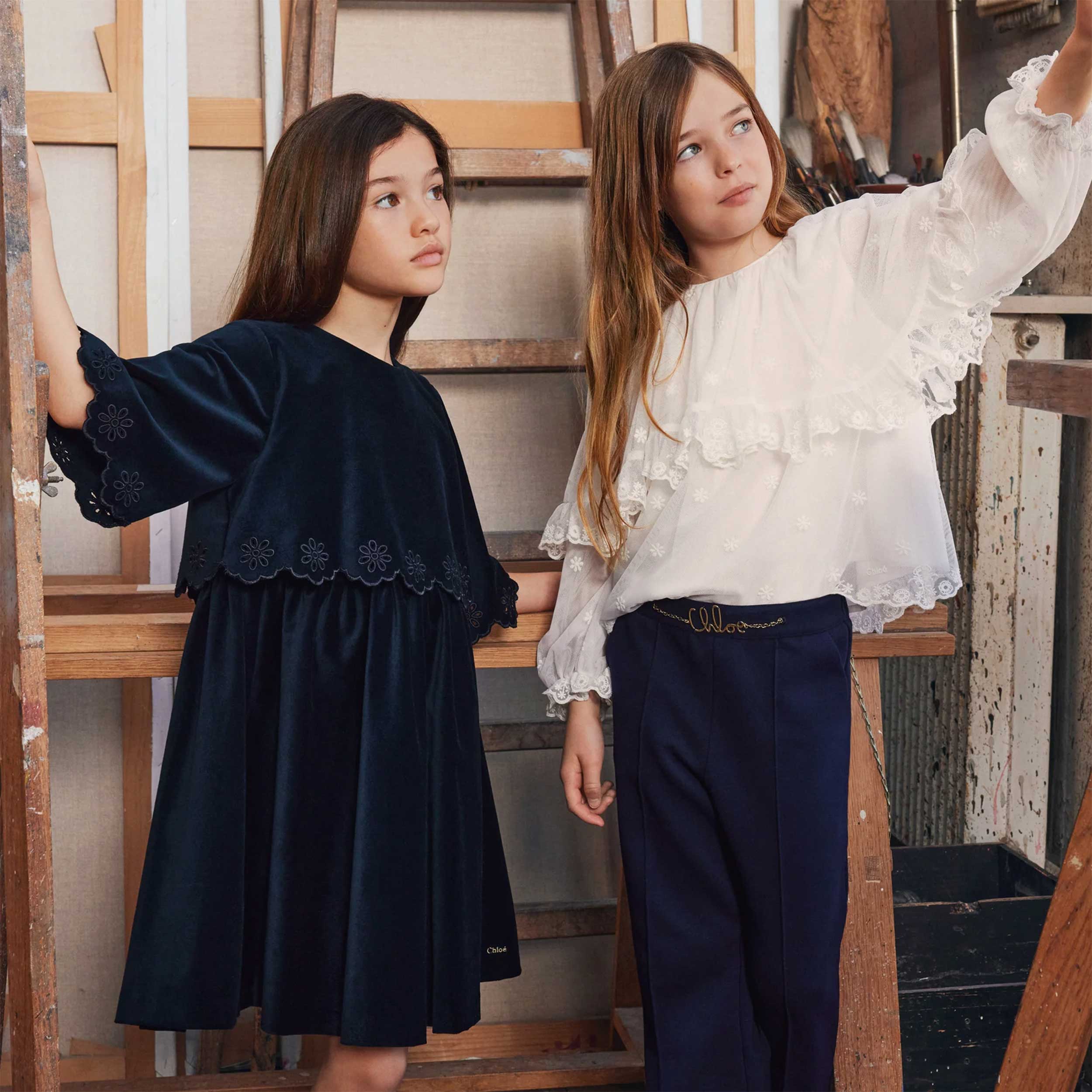 Abito Nero In Velluto Con Zip Firmato CHLOE - annameglio.com abbigliamento moda