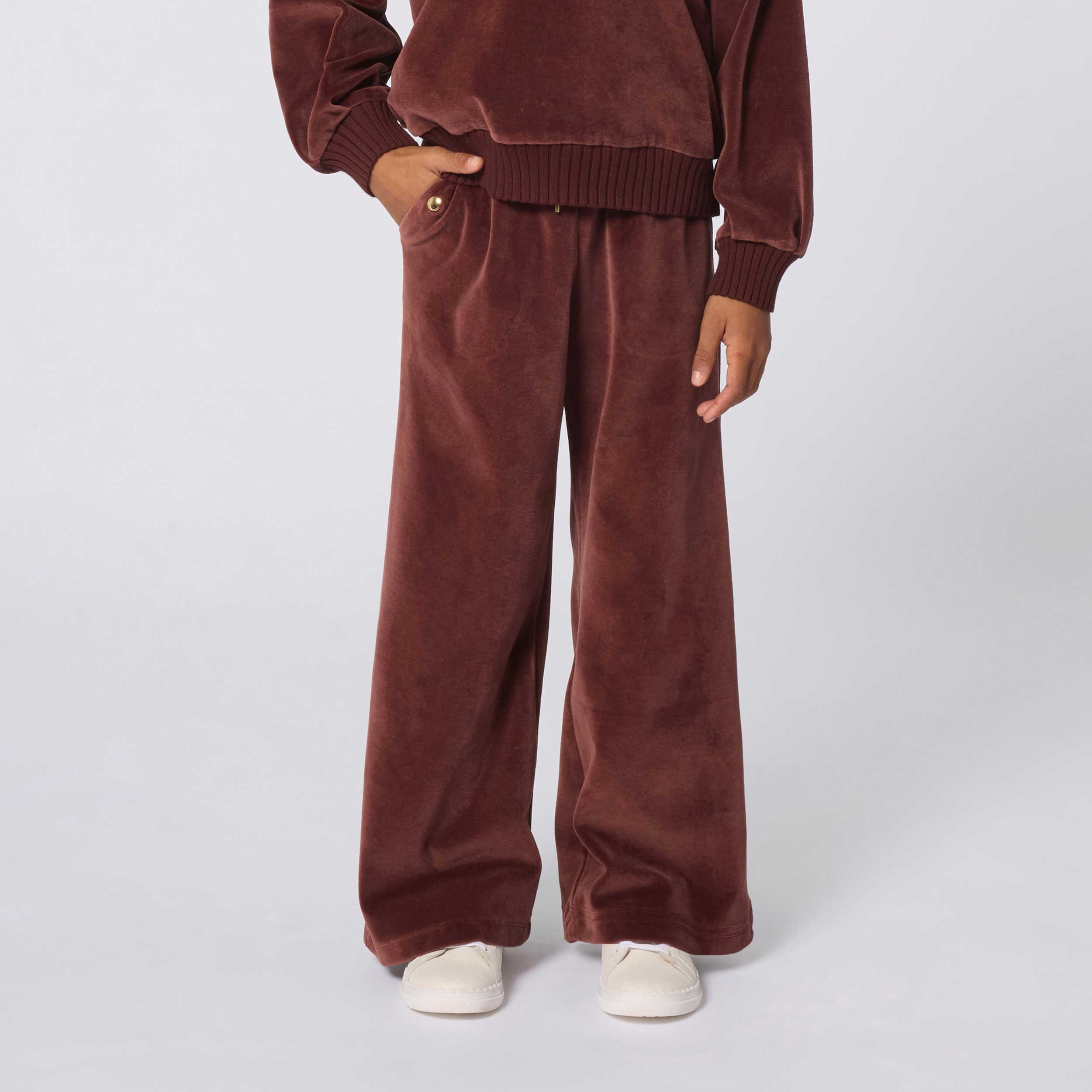 Pantaloni Bordeaux Con Coulisse Firmati CHLOE - annameglio.com abbigliamento moda