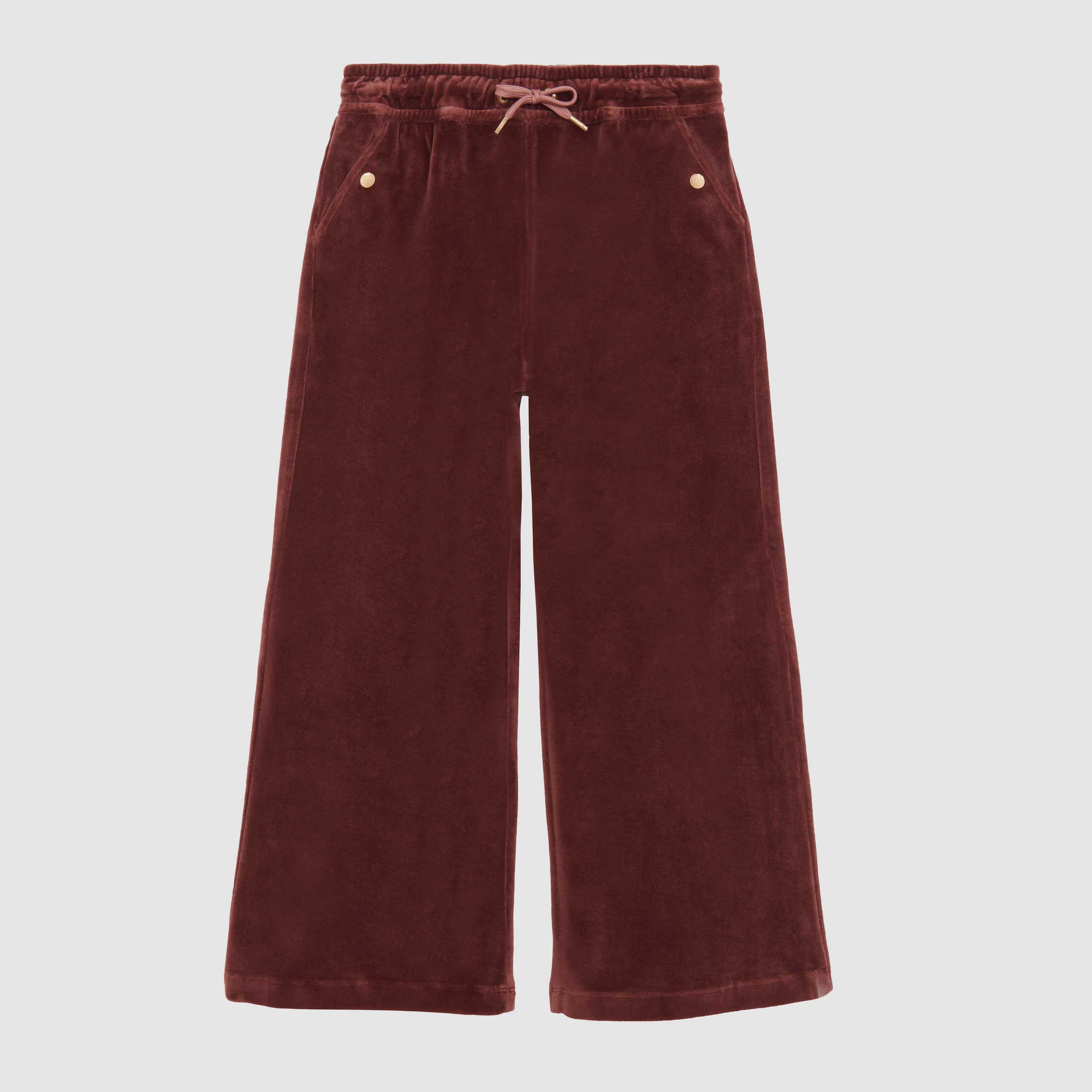Pantaloni Bordeaux Con Coulisse Firmati CHLOE - annameglio.com abbigliamento moda