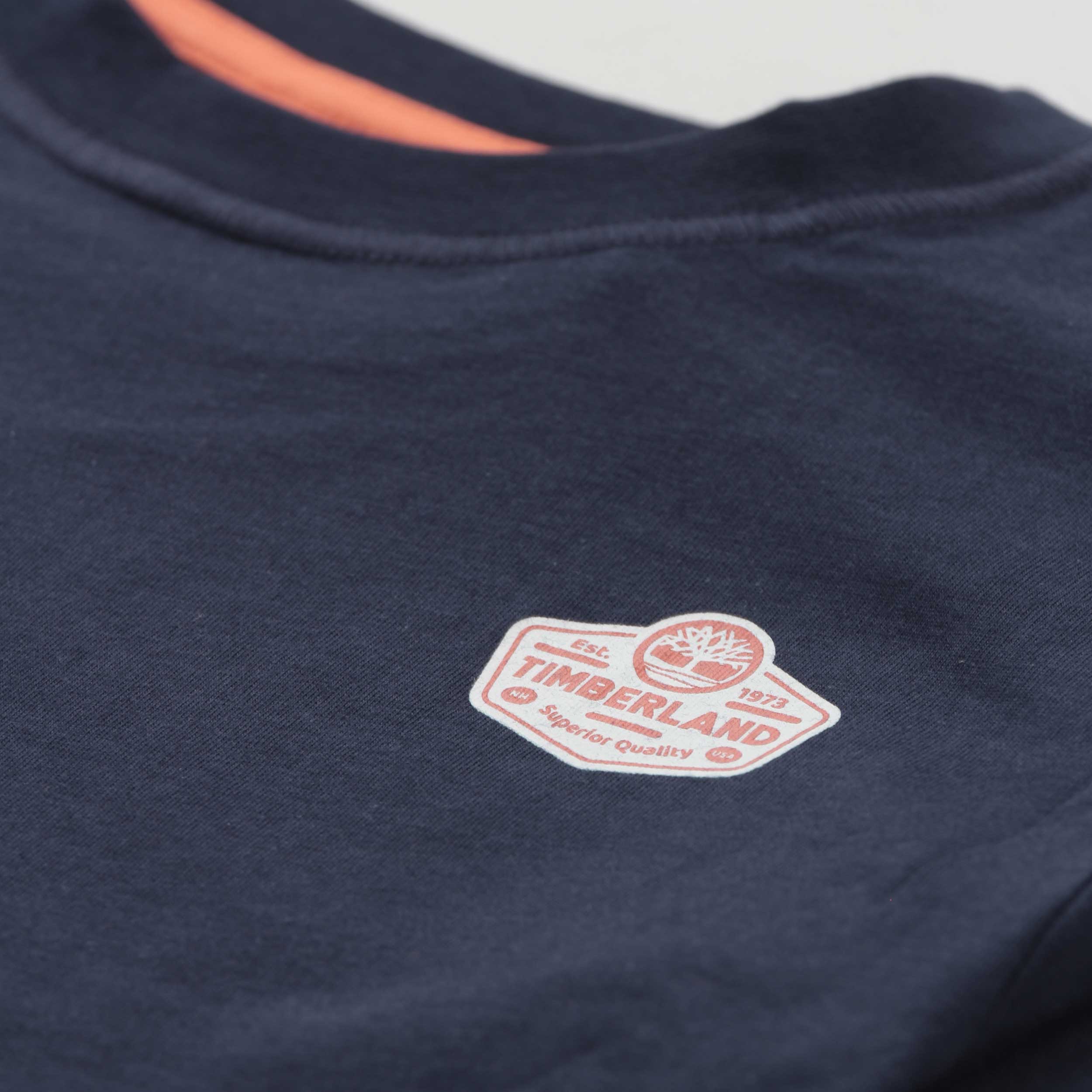 T-shirt Blu In Cotone Firmata TIMBERLAND - annameglio.com abbigliamento moda