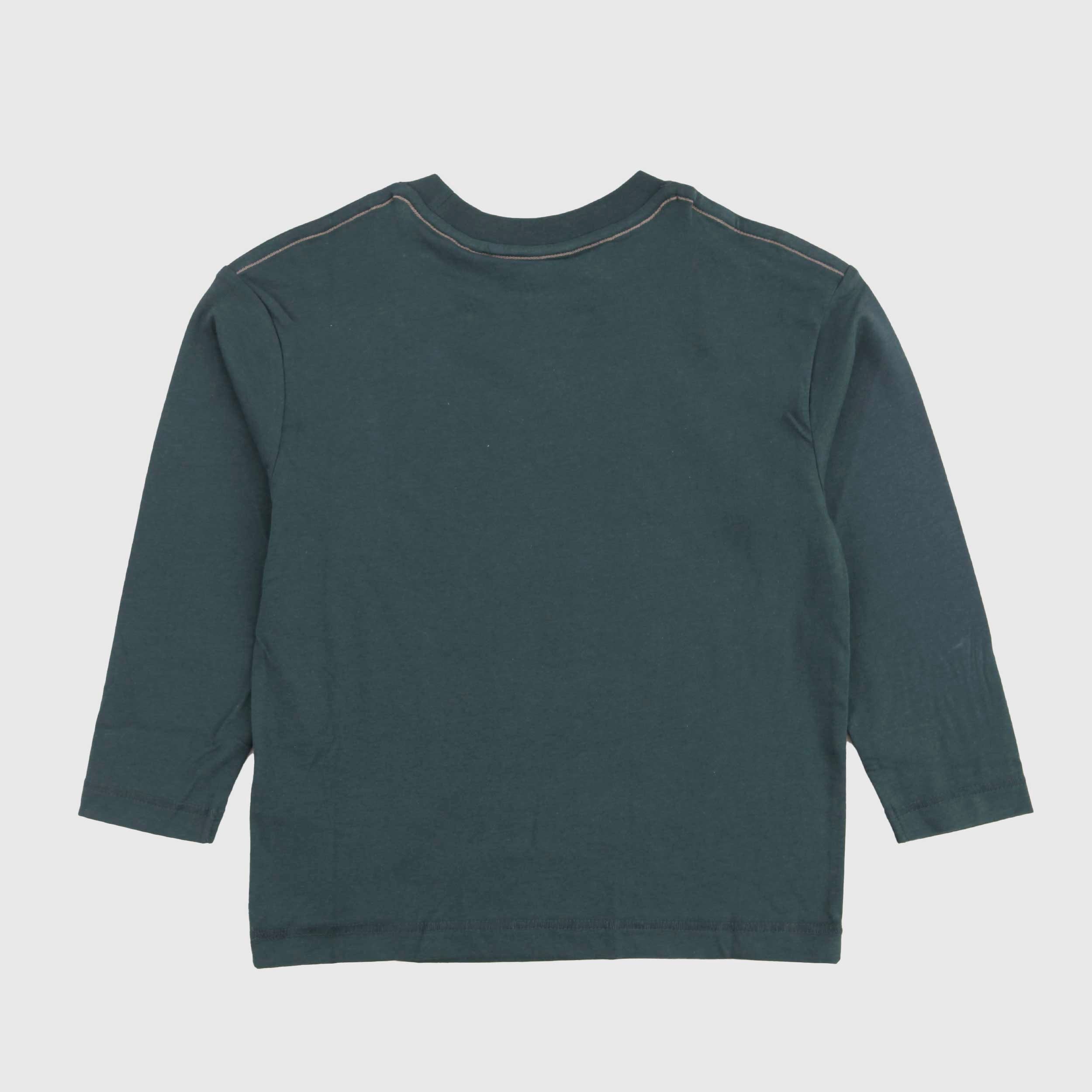 T-shirt Verde Manica Lunga Firmata TIMBERLAND - annameglio.com abbigliamento moda