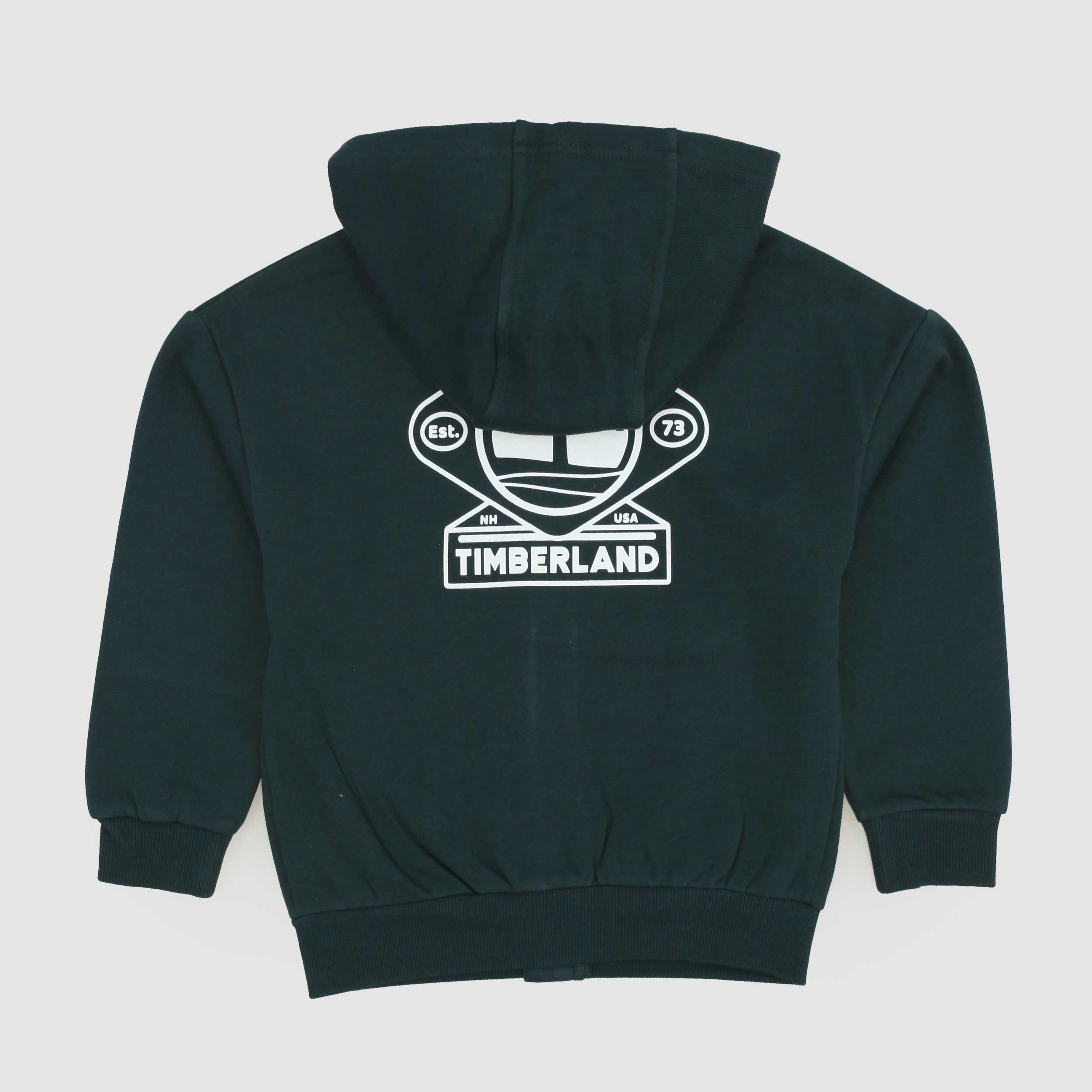 Felpa Verde Con Logo Bianco Firmata TIMBERLAND - annameglio.com abbigliamento moda