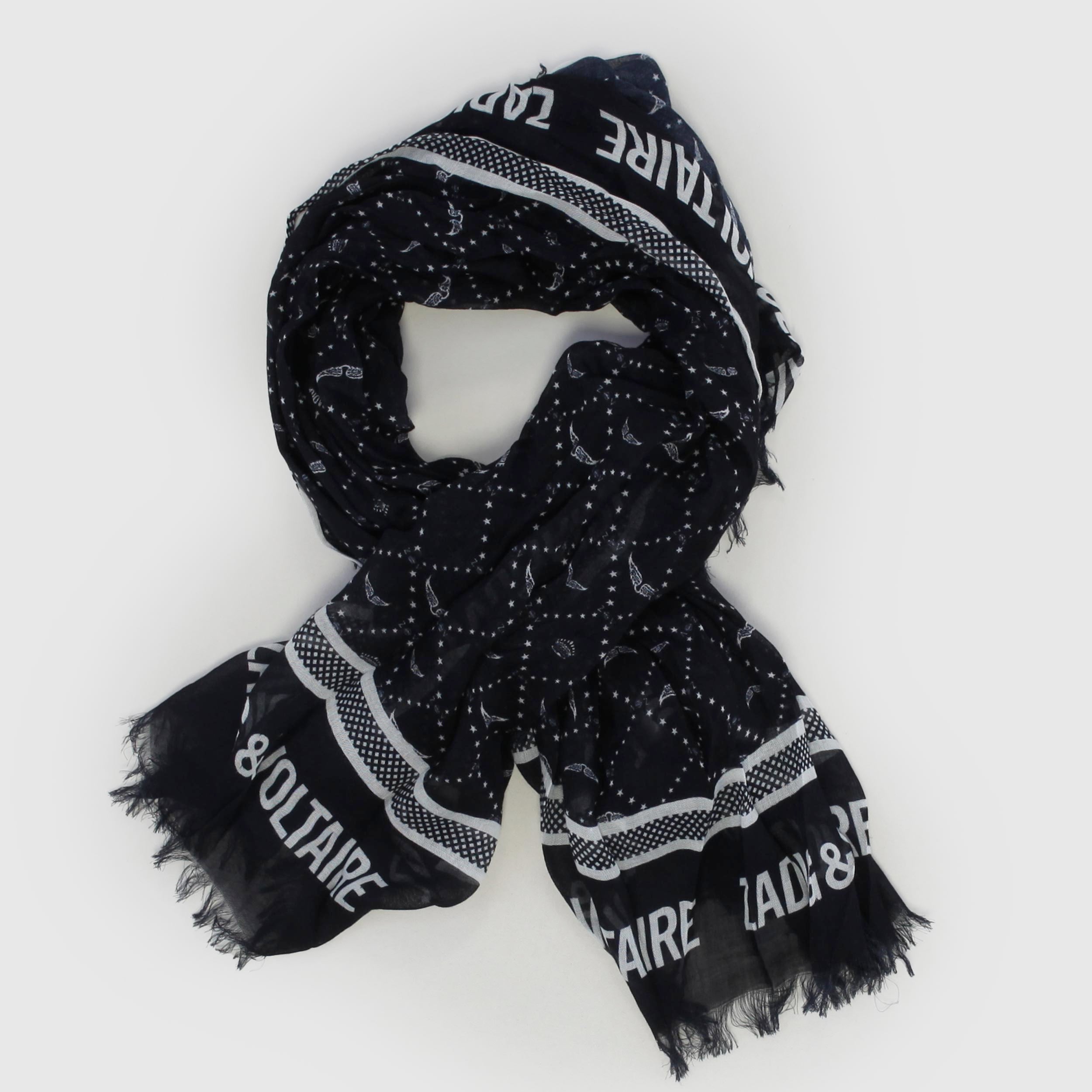 Pashmina Reversibile Firmata ZADIG&VOLTAIRE - annameglio.com abbigliamento moda