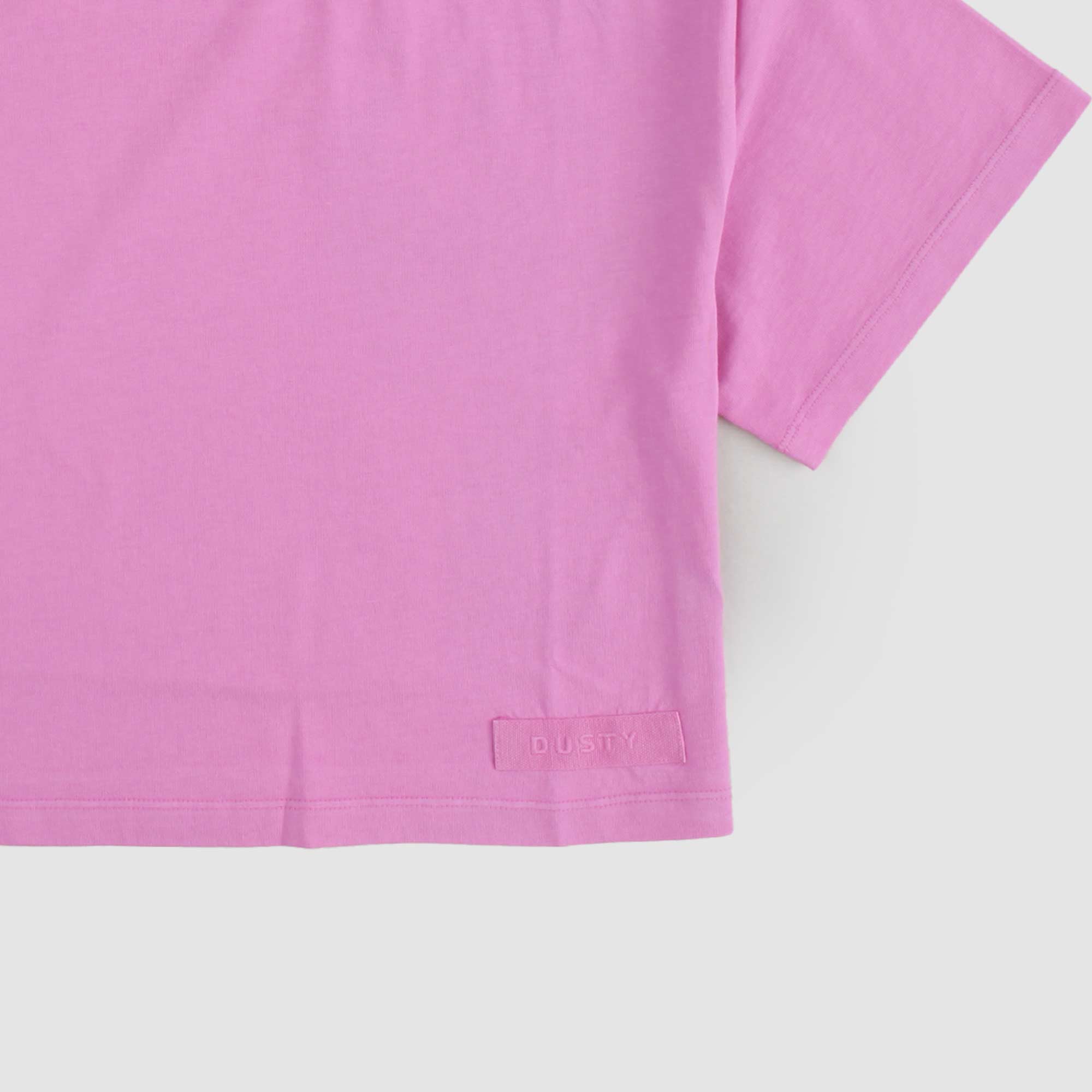T-shirt Rosa Modello Corto Firmata DUSTY COLOR - annameglio.com abbigliamento moda