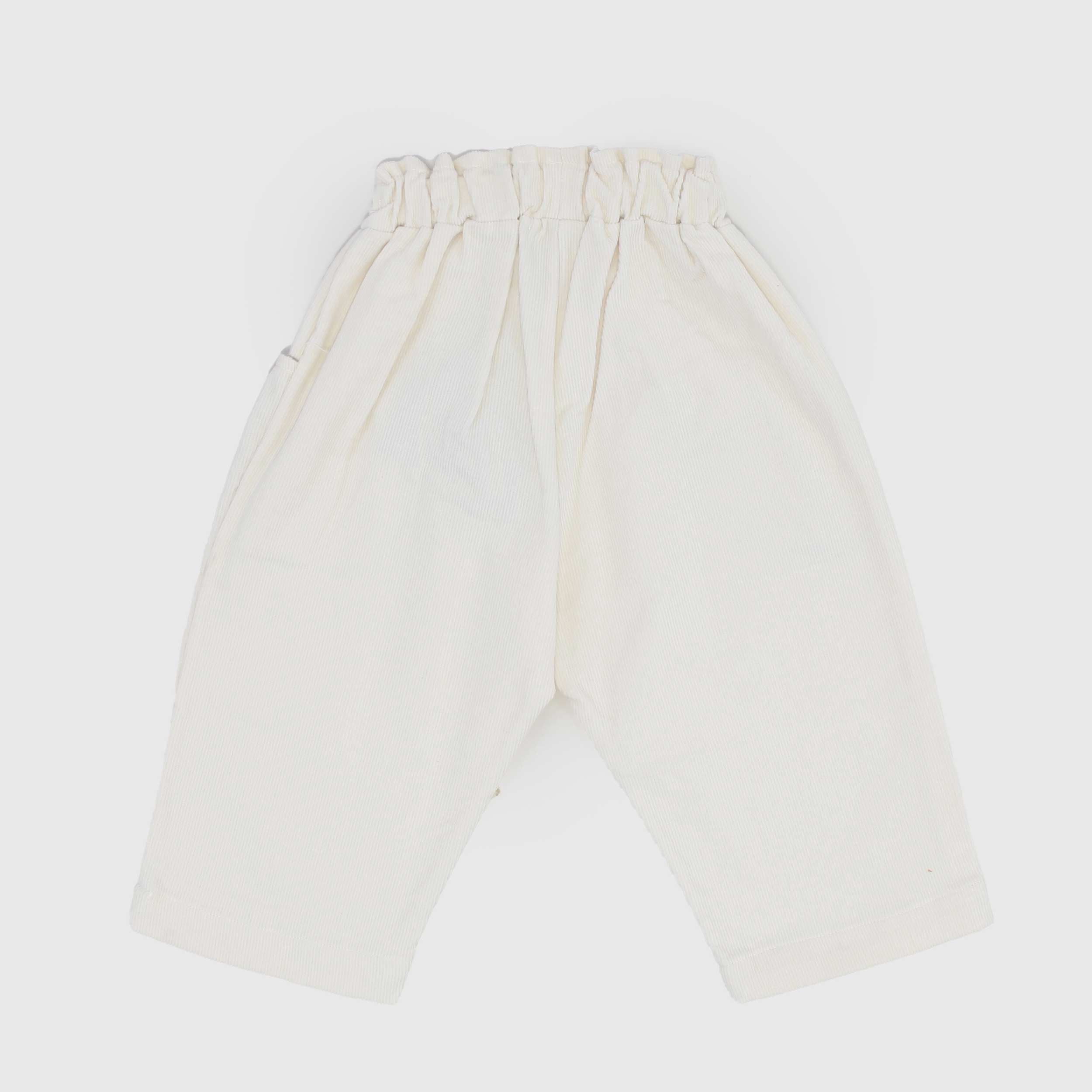 Pantalone Bianco Latte Firmato AVENTIQUATTRORE - annameglio.com abbigliamento moda