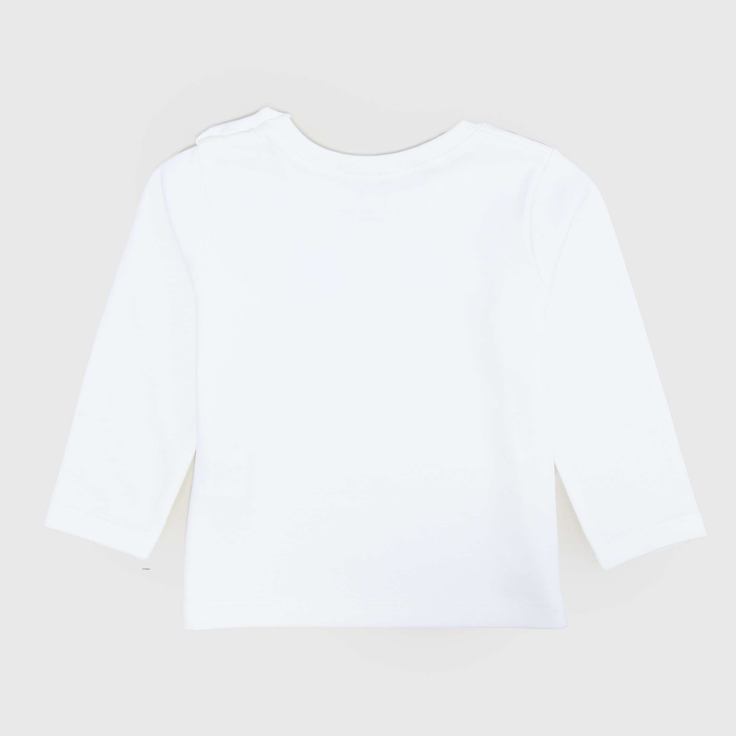 T-shirt Bianca Manica Lunga By AVENTIQUATTRORE - annameglio.com abbigliamento moda