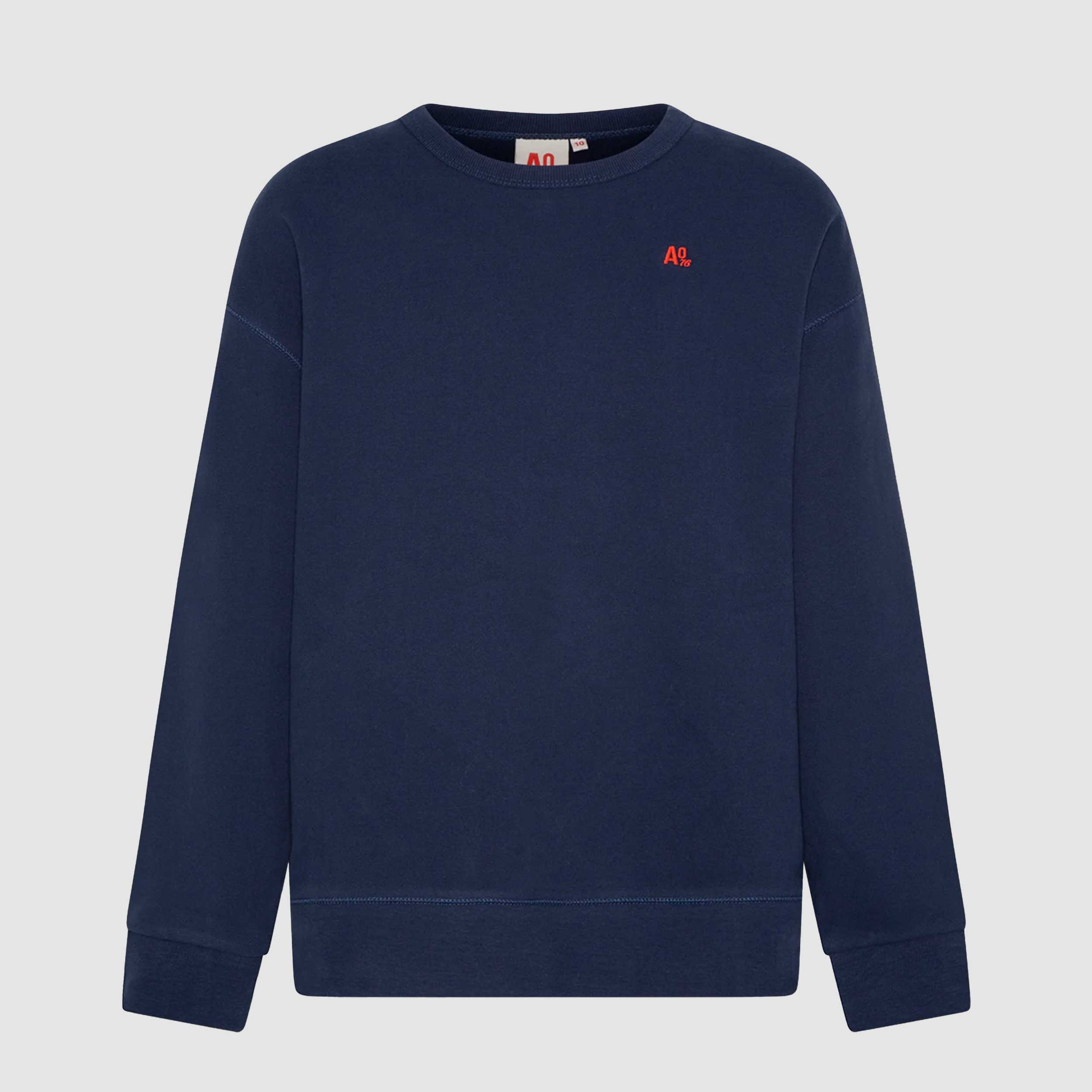 Felpa Blu Manica Lunga Firmata AMERICAN OUTFITTERS - annameglio.com abbigliamento moda