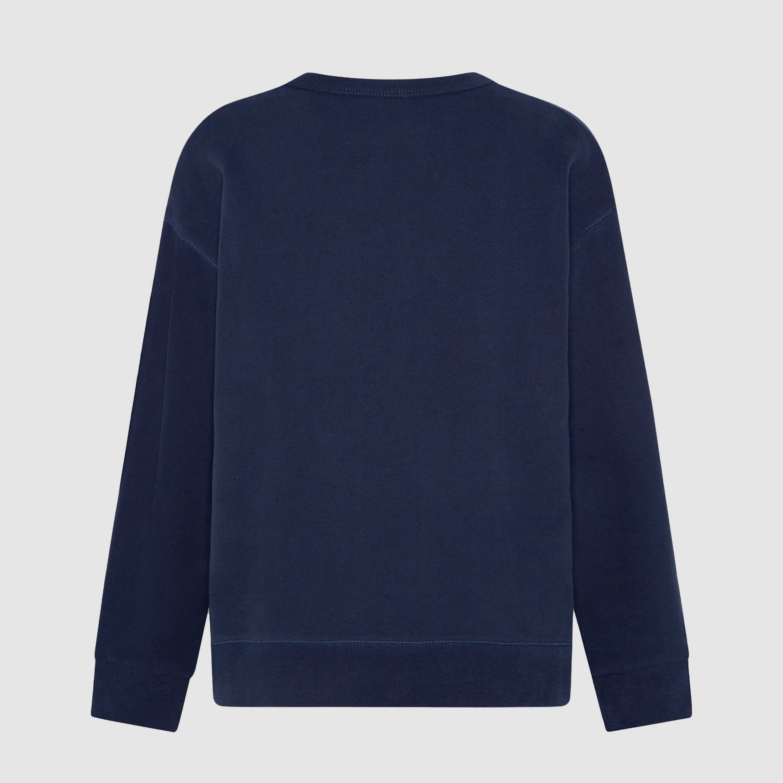 Felpa Blu Manica Lunga Firmata AMERICAN OUTFITTERS - annameglio.com abbigliamento moda