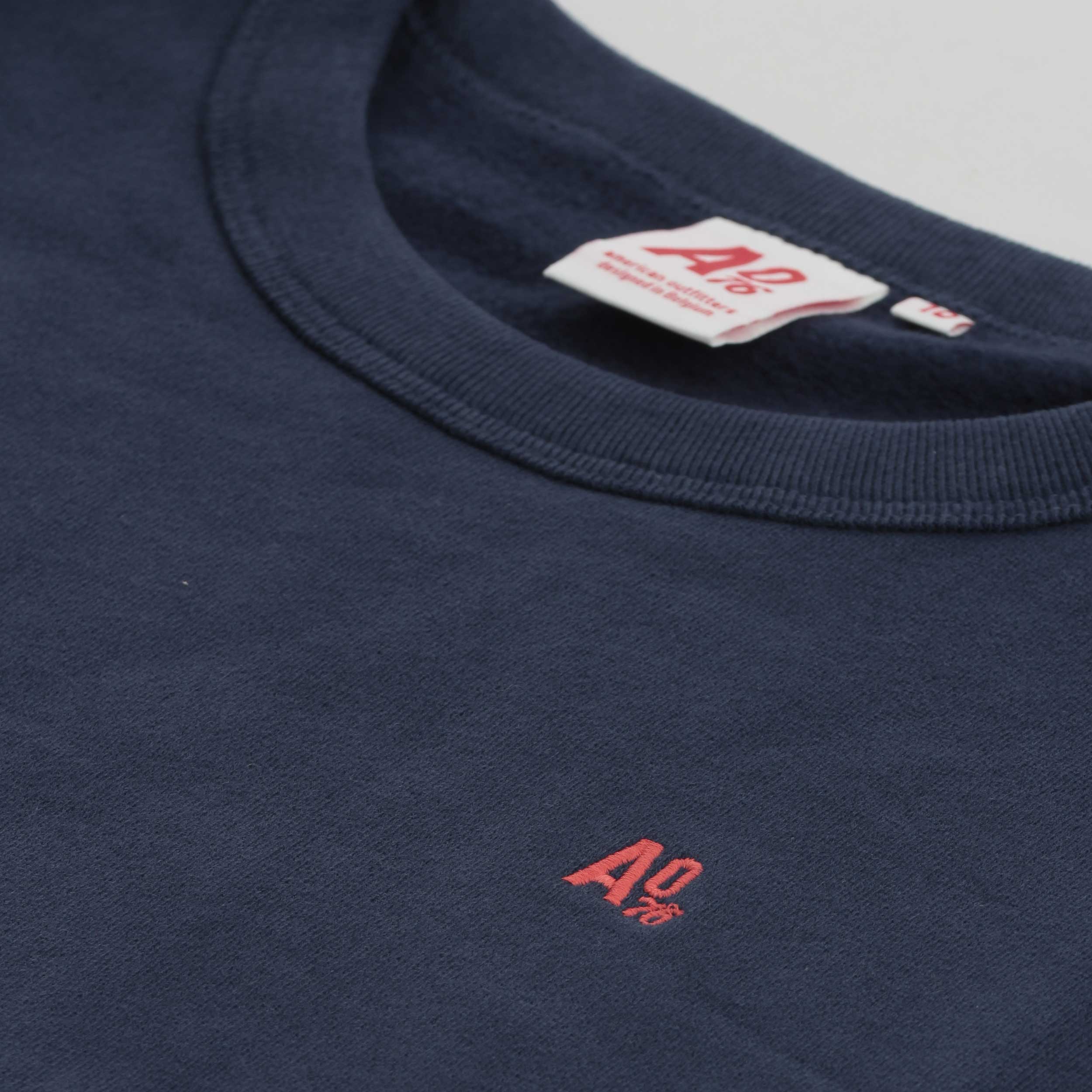 Felpa Blu Manica Lunga Firmata AMERICAN OUTFITTERS - annameglio.com abbigliamento moda