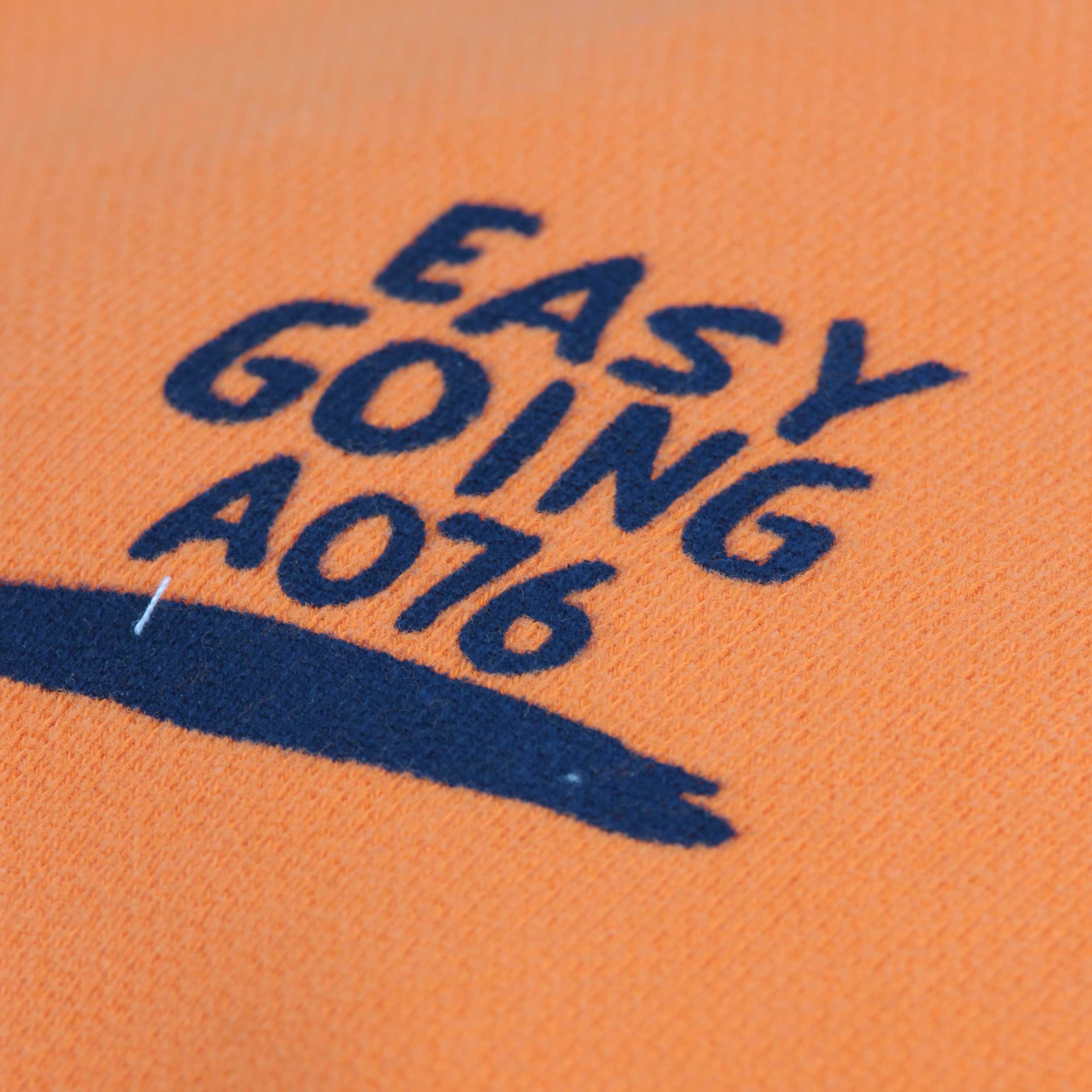 Felpa Arancio E Blu Firmata AMERICAN OUTFITTERS - annameglio.com abbigliamento moda