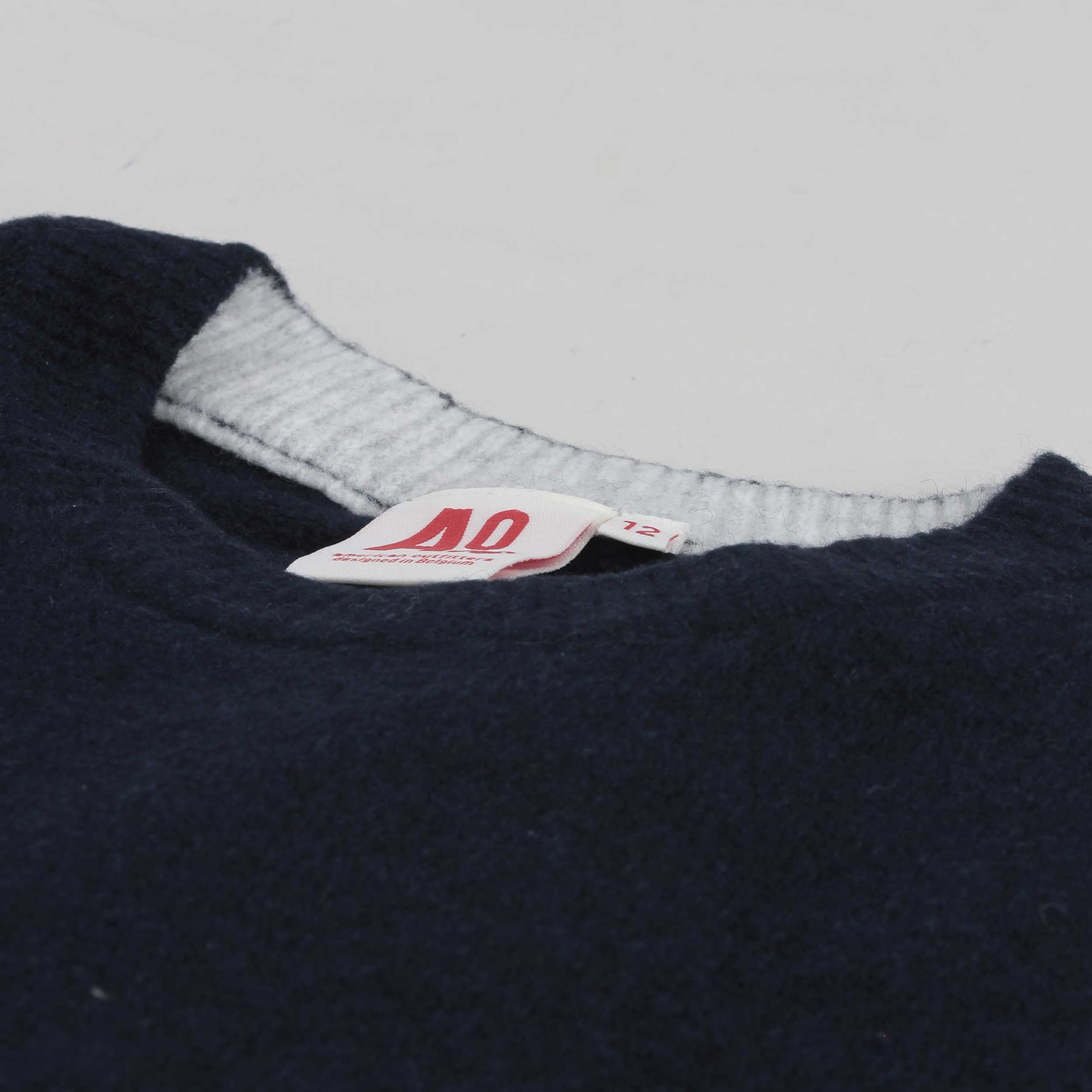 Felpa Blu Girocollo Firmata AMERICAN OUTFITTERS - annameglio.com abbigliamento moda