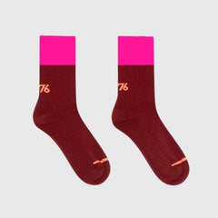 Calzino Bordeaux Firmato AMERICAN OUTFITTERS - annameglio.com abbigliamento moda