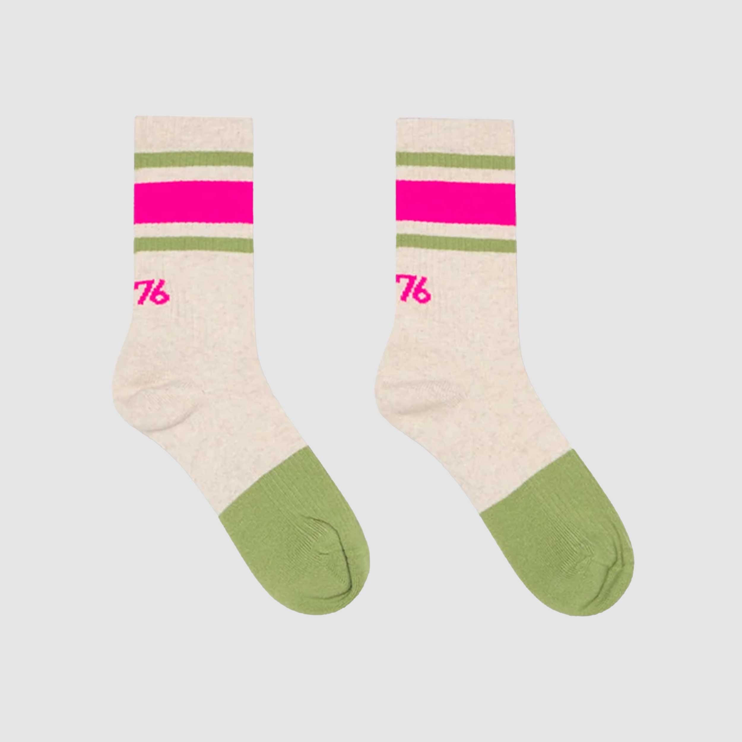 Calzino Verde E Beige Firmato AMERICAN OUTFITTERS - annameglio.com abbigliamento moda