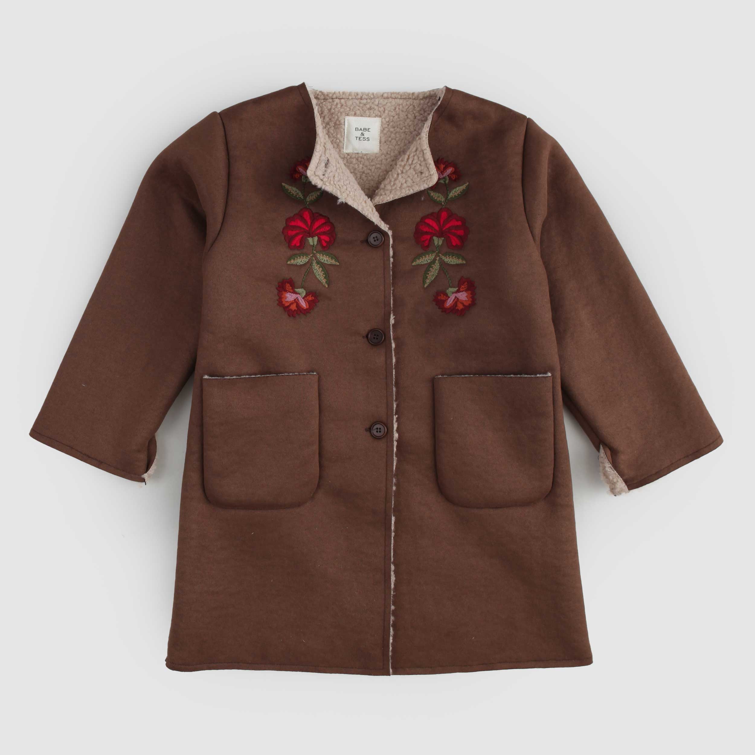 Cappotto Marrone Firmata BABE AND TESS - annameglio.com abbigliamento moda