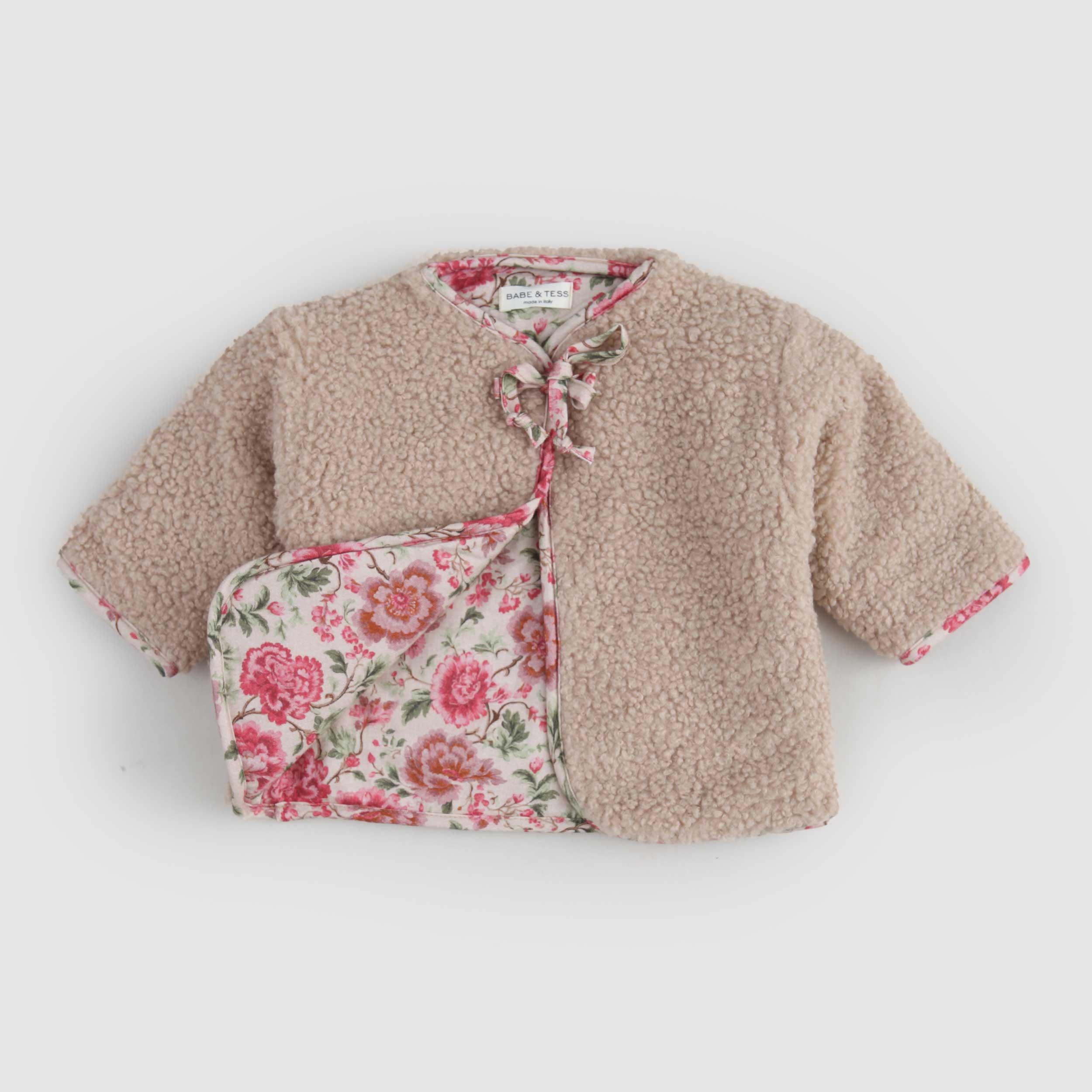 Giacca Teddy Con Ricami Firmata BABE AND TESS - annameglio.com abbigliamento moda