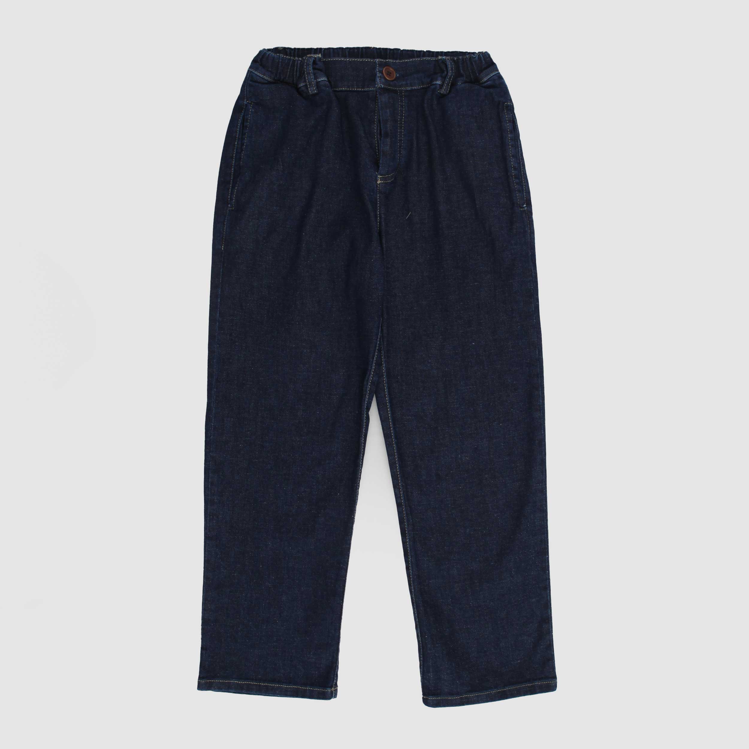 Jeans Blu Modello Uovo Firmato BABE AND TESS - annameglio.com abbigliamento moda