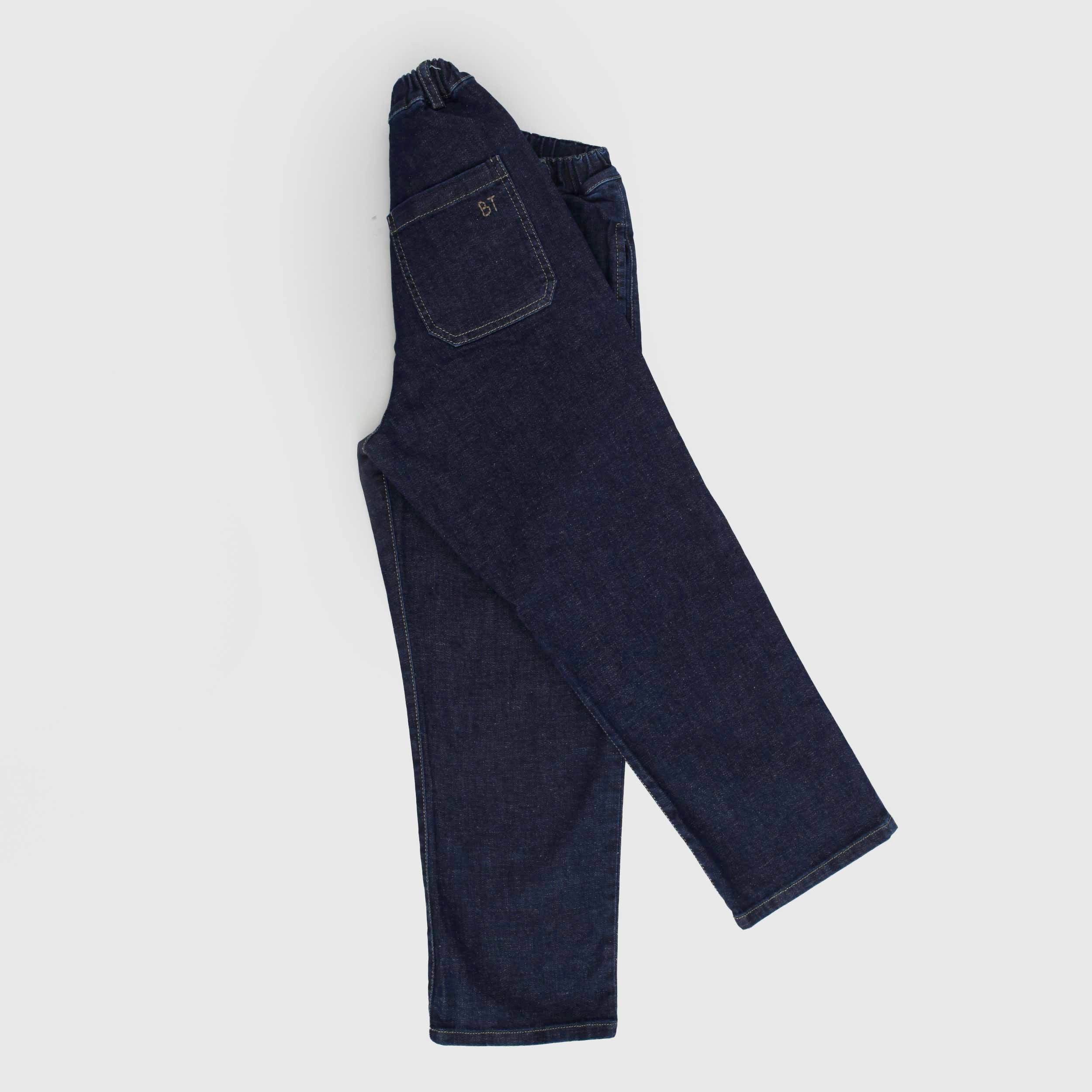 Jeans Blu Modello Uovo Firmato BABE AND TESS - annameglio.com abbigliamento moda