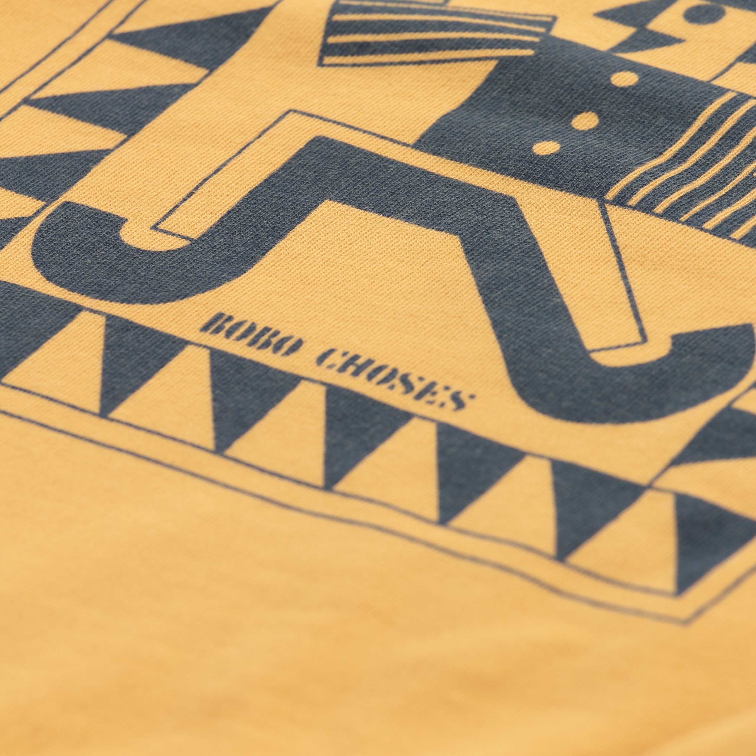 Felpa Gialla Con Stampa Blu Firmata BOBO CHOSES - annameglio.com abbigliamento moda