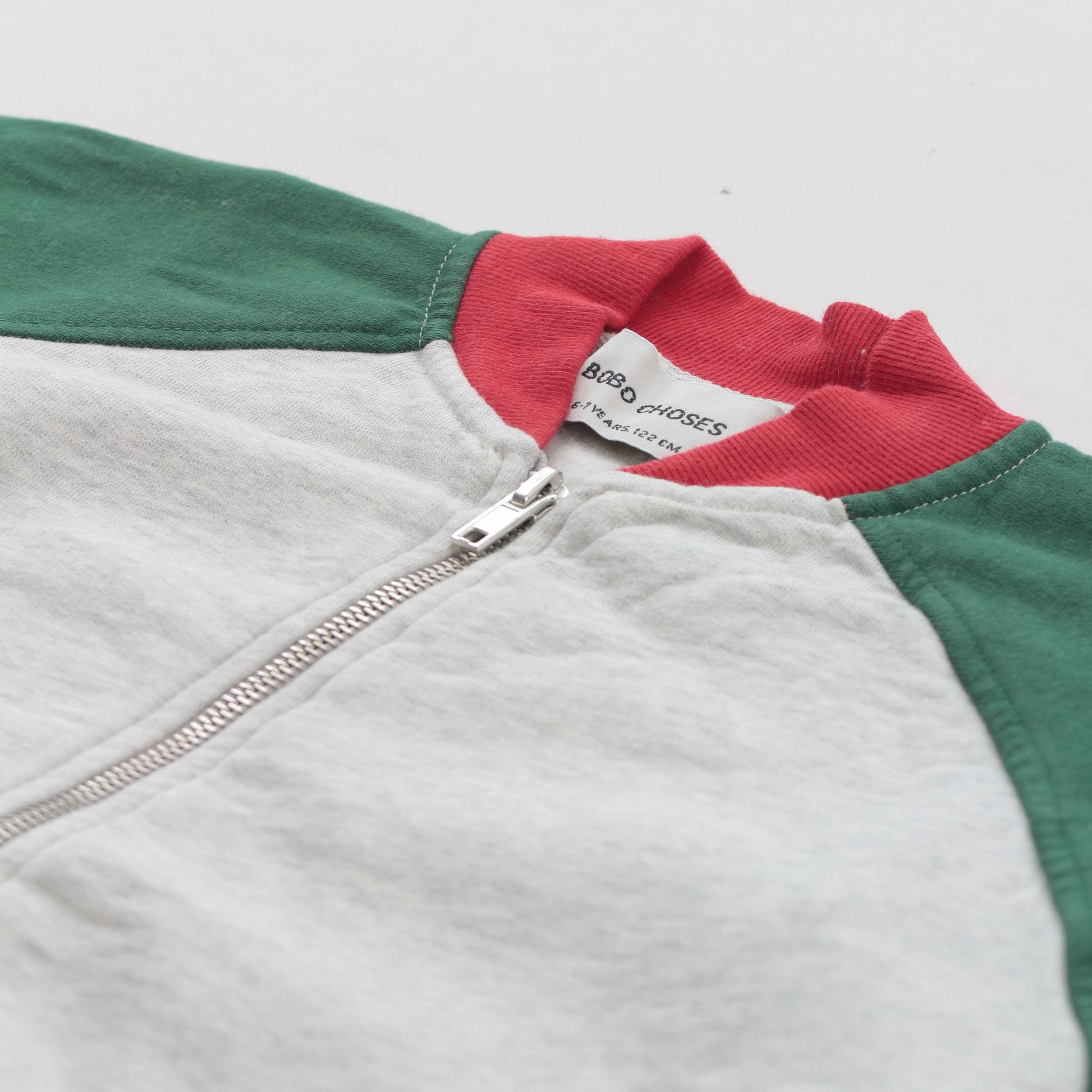 Felpa Multicolor Con Zip Firmata BOBO CHOSES - annameglio.com abbigliamento moda