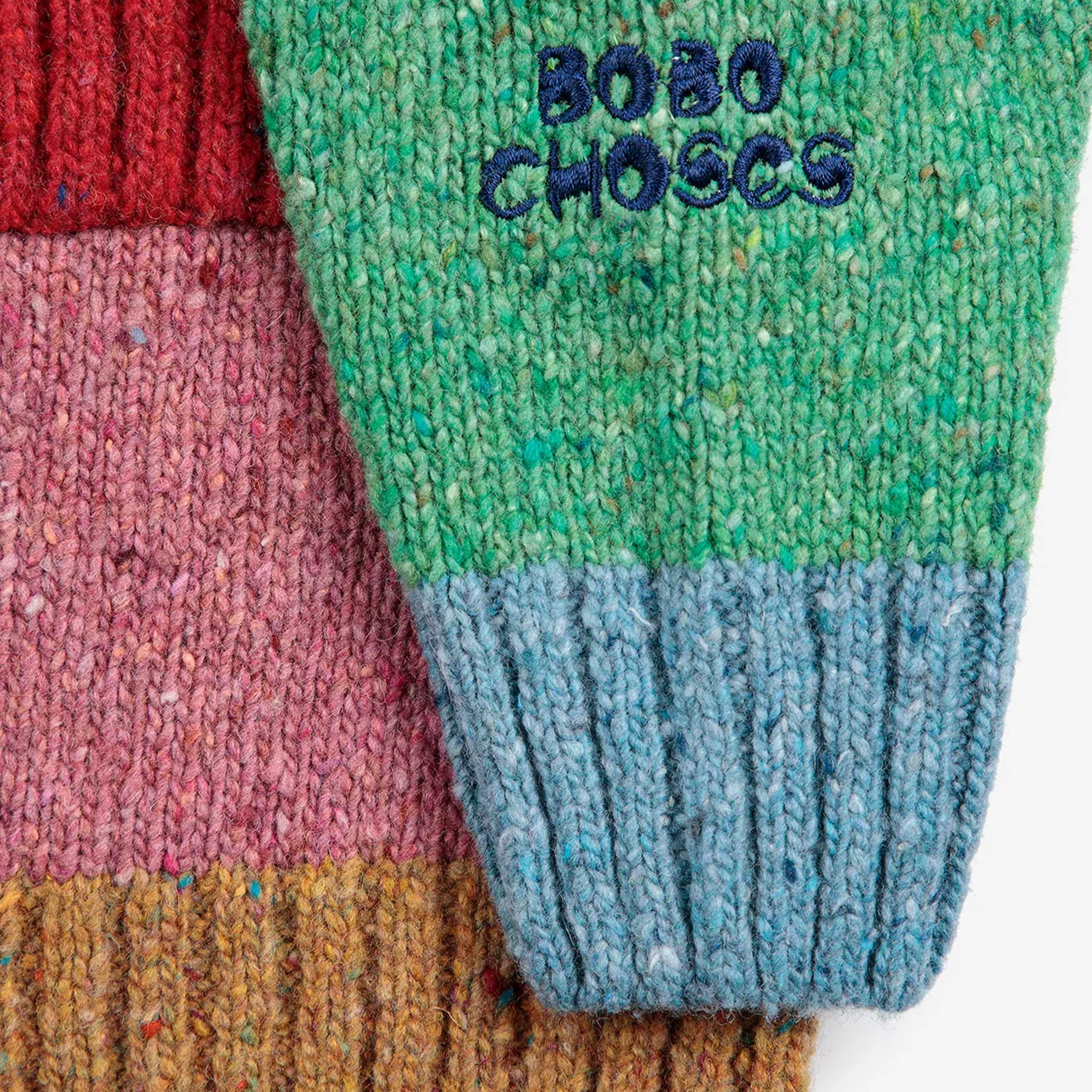 Cardigan Color Block Firmato BOBO CHOSES - annameglio.com abbigliamento moda