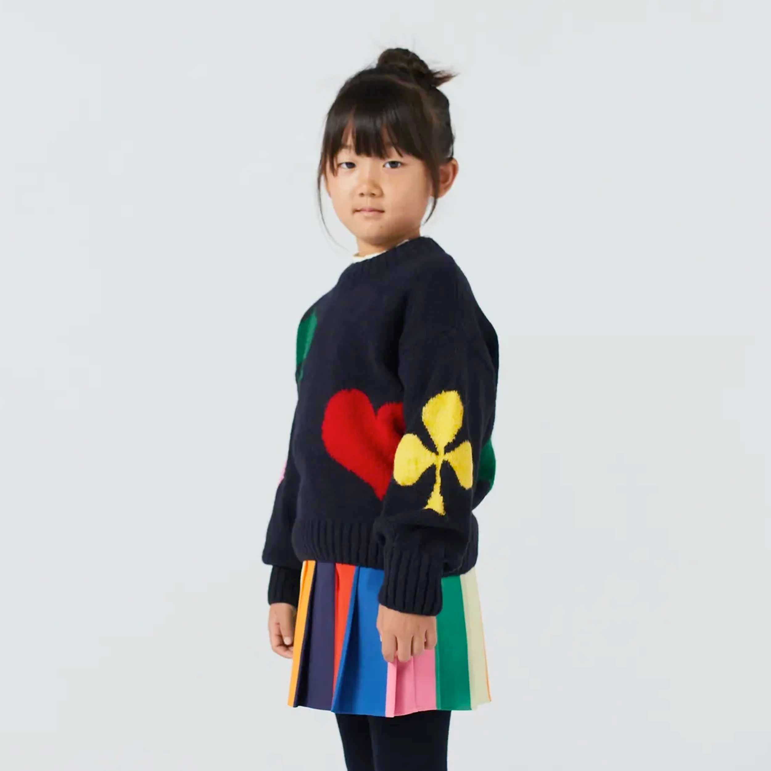 Felpa Con Cuore In Lana Firmata BOBO CHOSES - annameglio.com abbigliamento moda