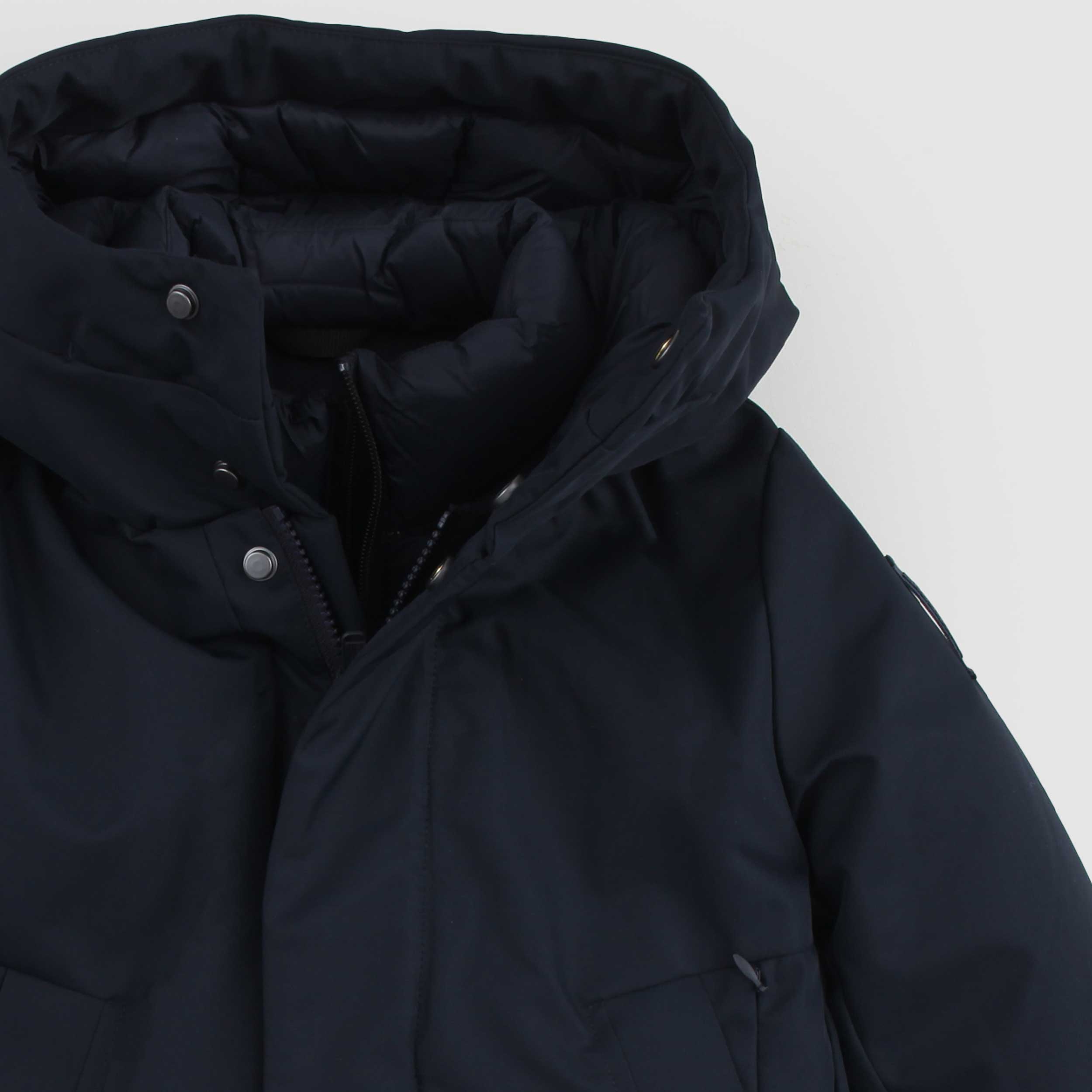 Giubbino Blu Antivento Firmato BOMBOOGIE - annameglio.com abbigliamento moda