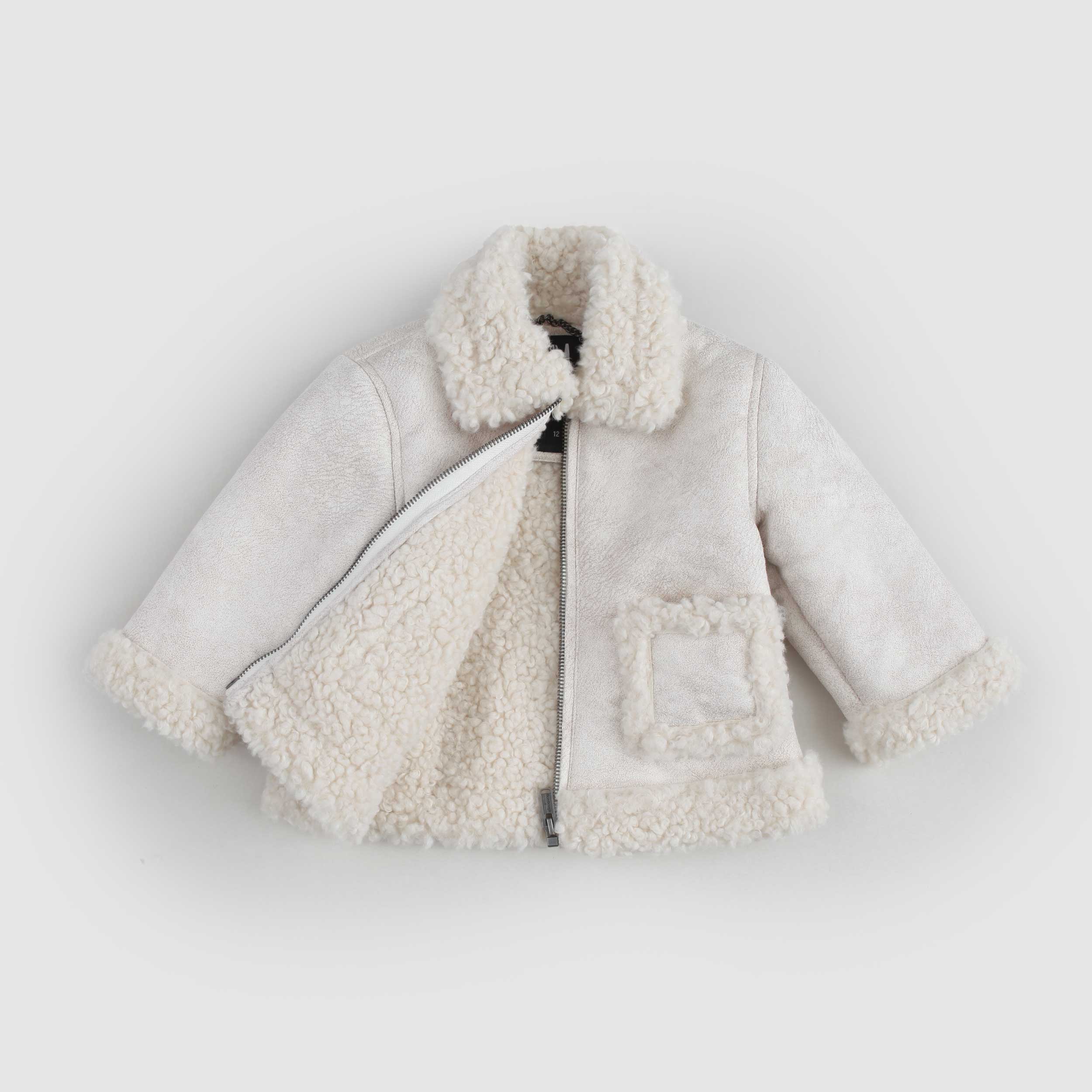 Giubbino Ghiaccio In Teddy Firmato BOMBOOGIE - annameglio.com abbigliamento moda