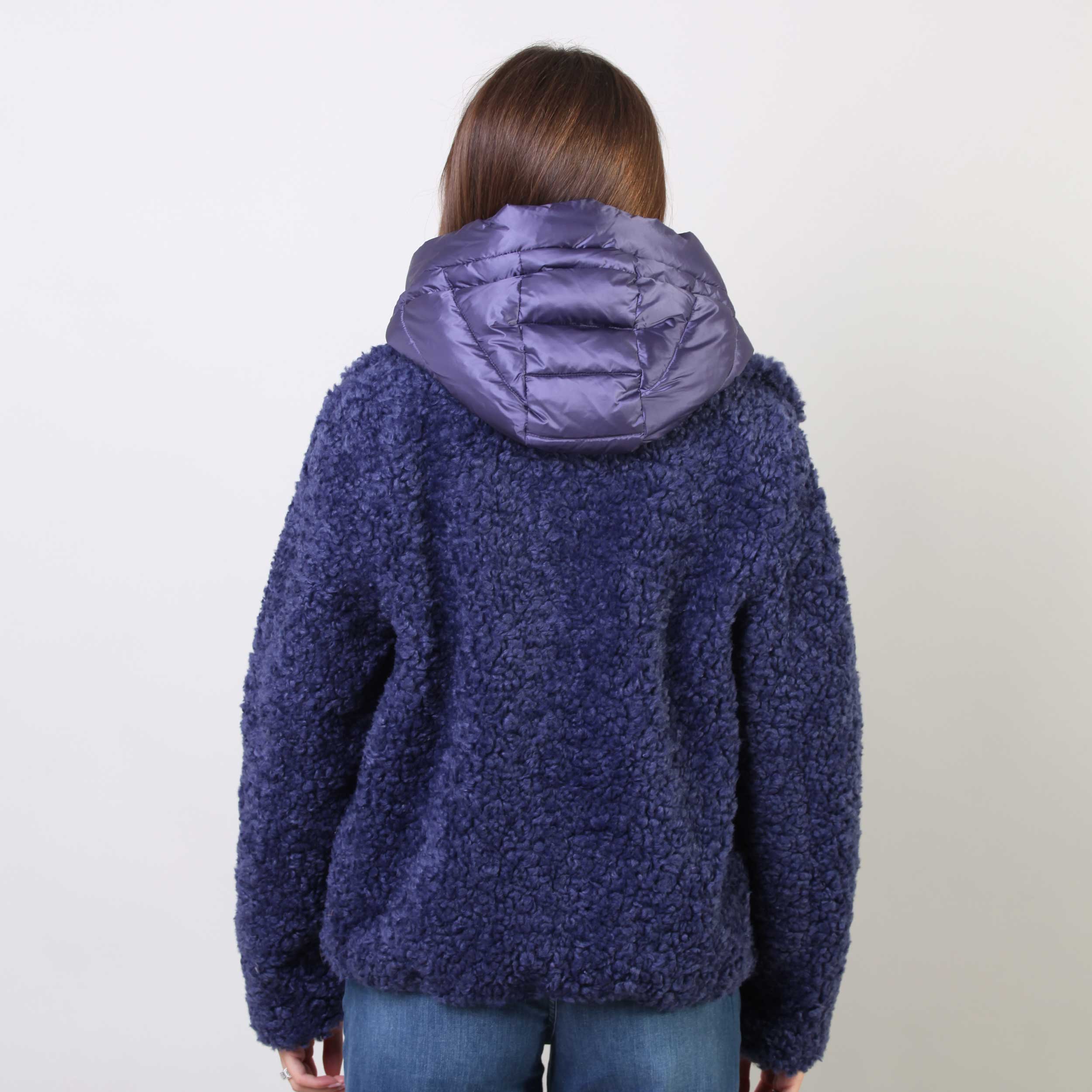 Cappotto Corto Con Cappuccio Firmato BOMBOOGIE - annameglio.com abbigliamento moda