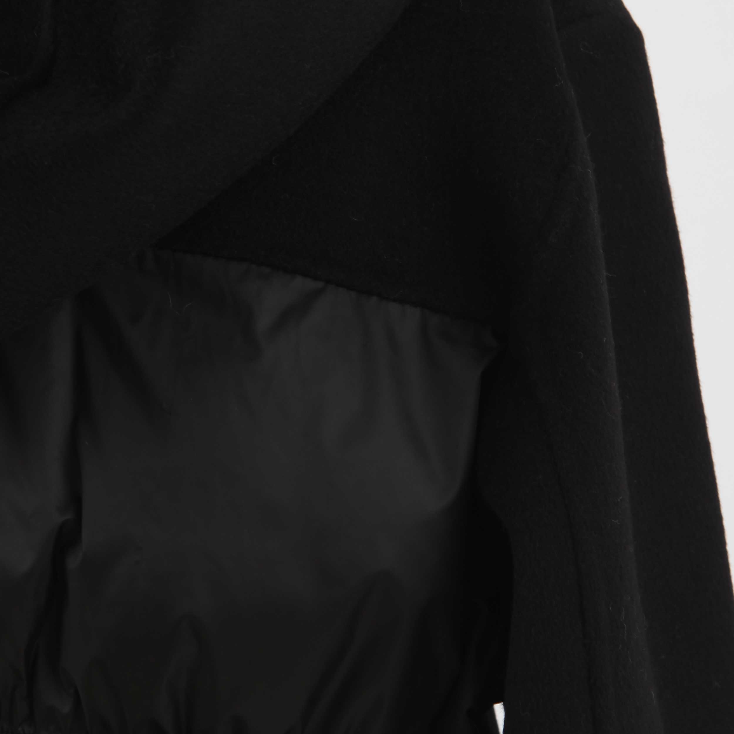 Giacca Nera Con Piumino E Pile By BOMBOOGIE - annameglio.com abbigliamento moda