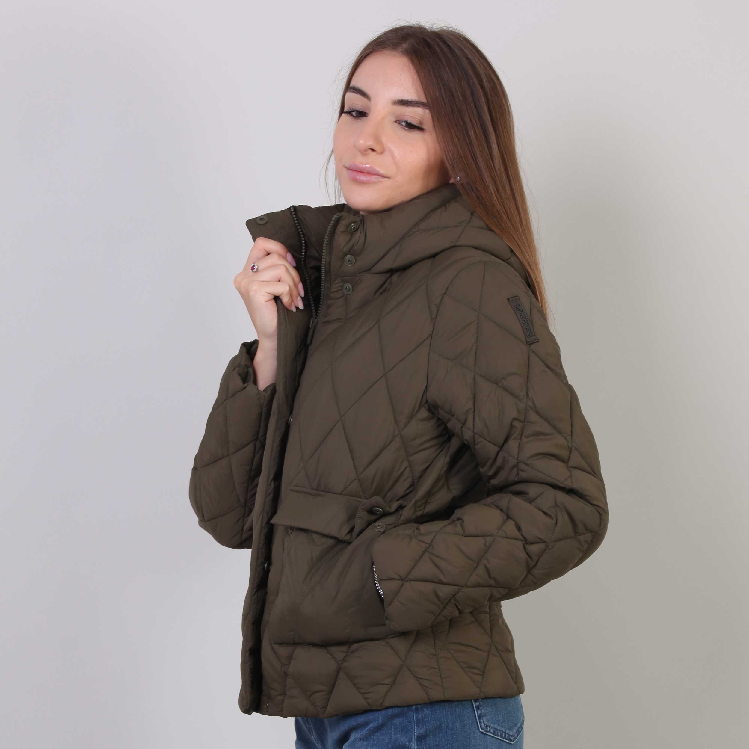 Giacca Verde Trapuntata Firmata BOMBOOGIE - annameglio.com abbigliamento moda
