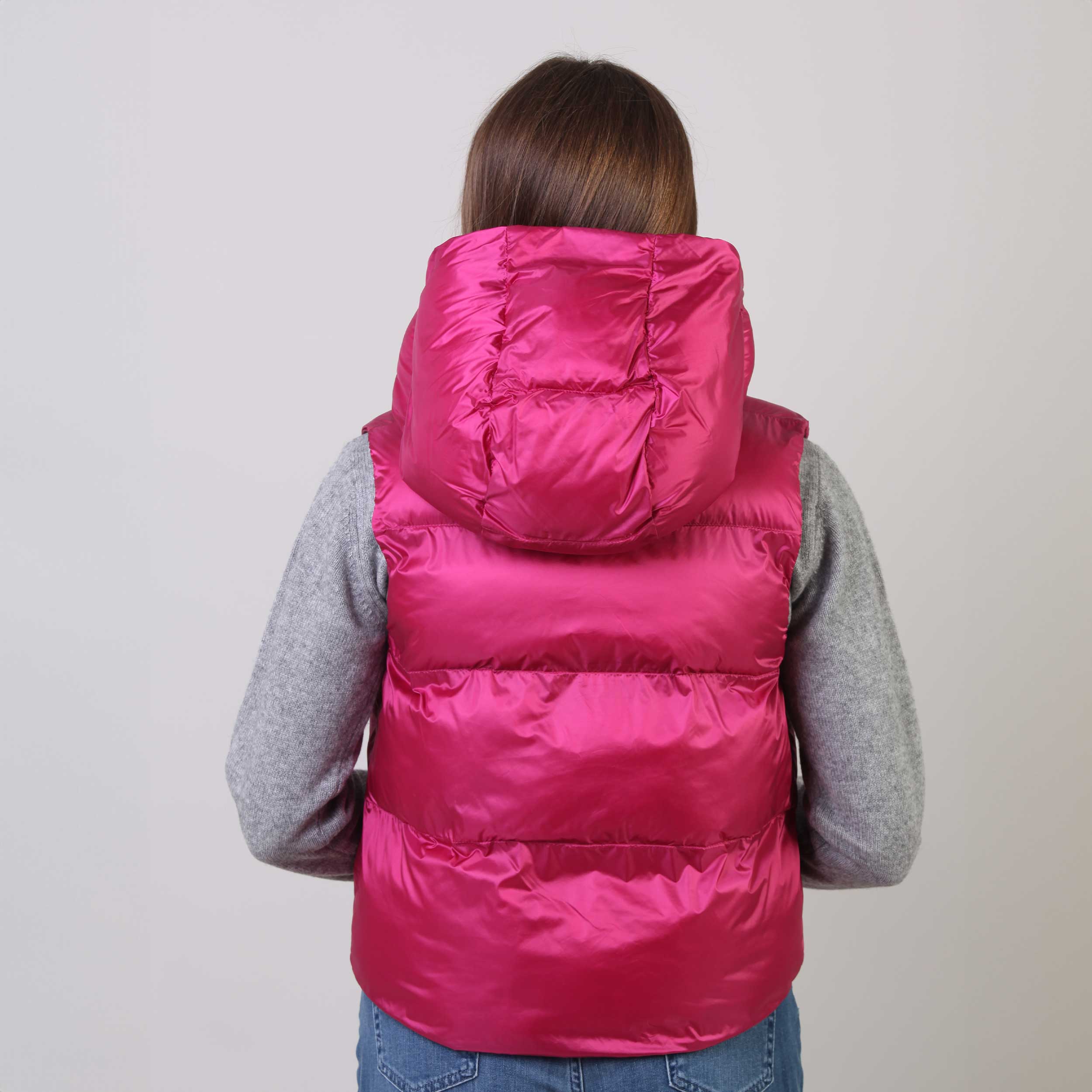 Smanicato Fucsia Ottawa Firmato BOMBOOGIE - annameglio.com abbigliamento moda