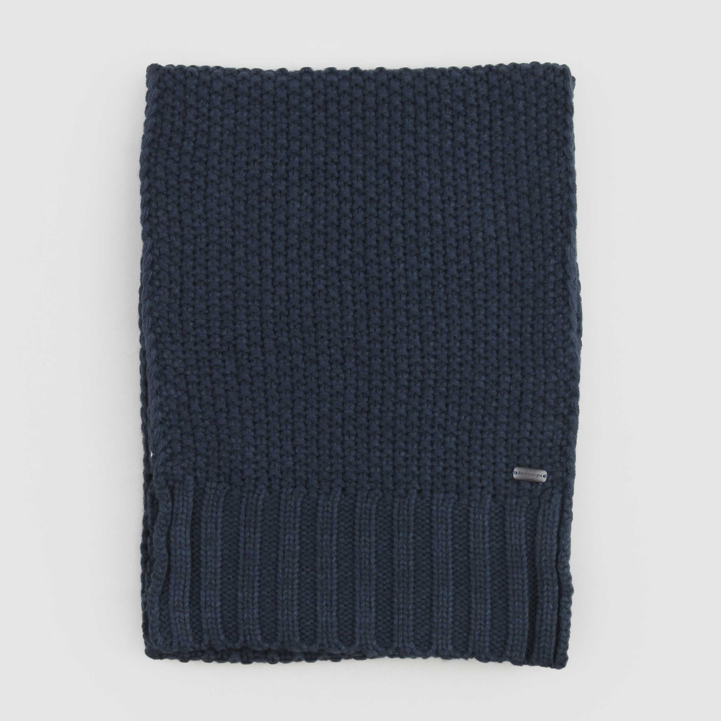 Sciarpa Color Petrolio Firmata BOMBOOGIE - annameglio.com abbigliamento moda