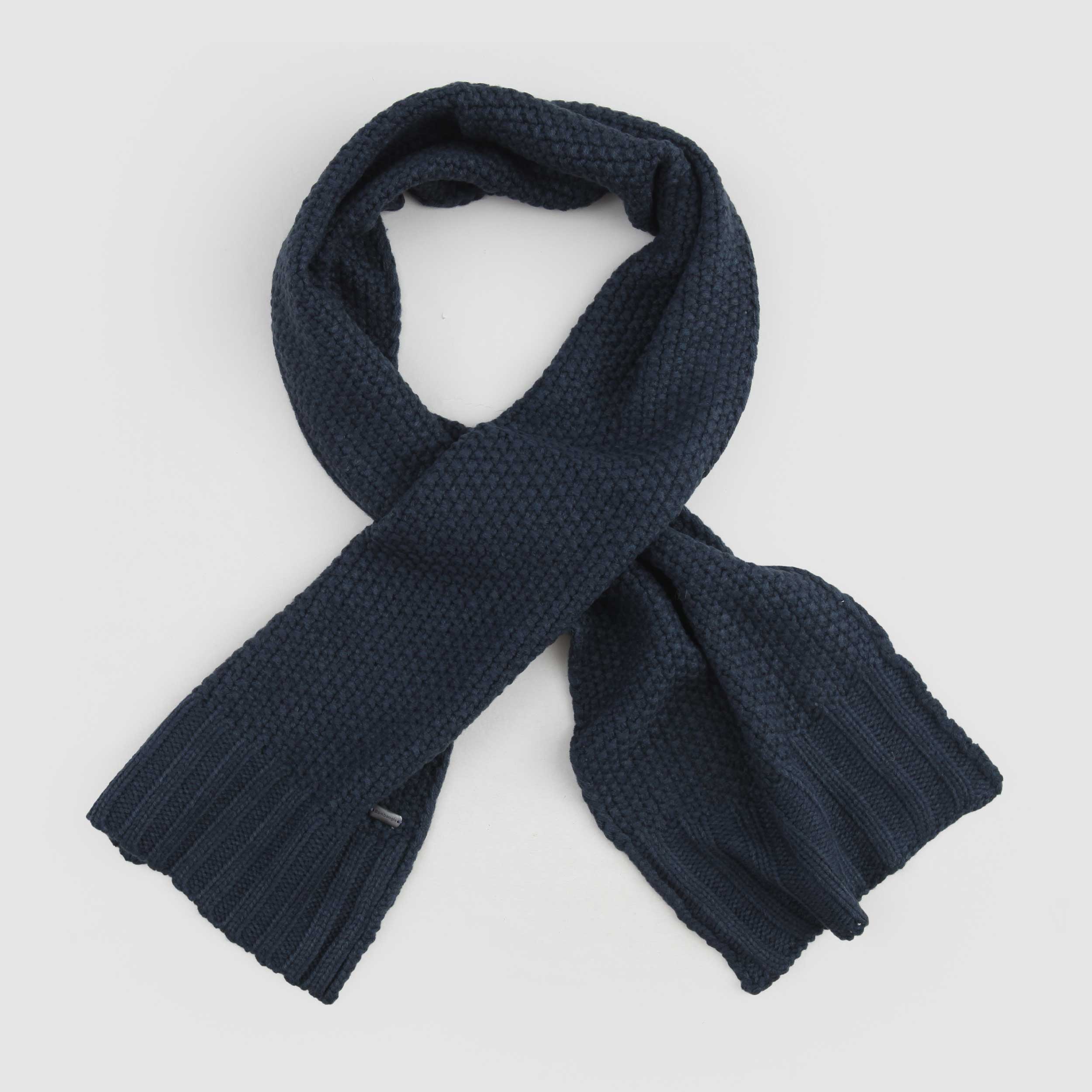 Sciarpa Color Petrolio Firmata BOMBOOGIE - annameglio.com abbigliamento moda